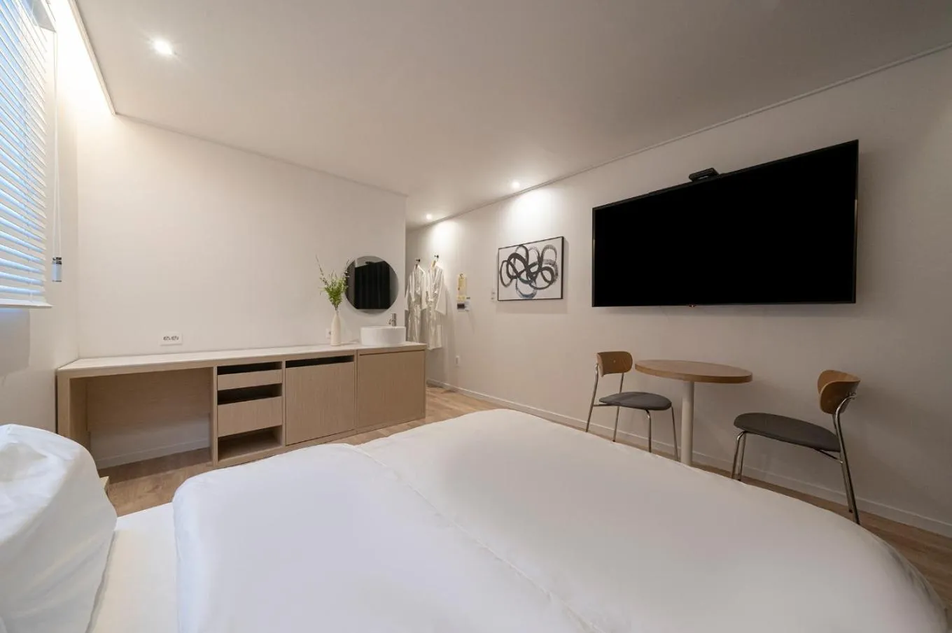 Bed in Anook Hotel Daejeon Yuseong 2nd