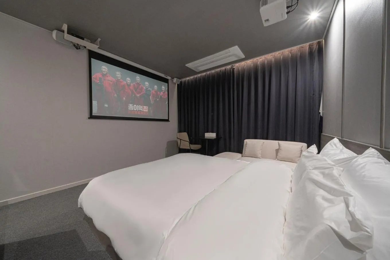 Bed in Anook Hotel Daejeon Yuseong 2nd