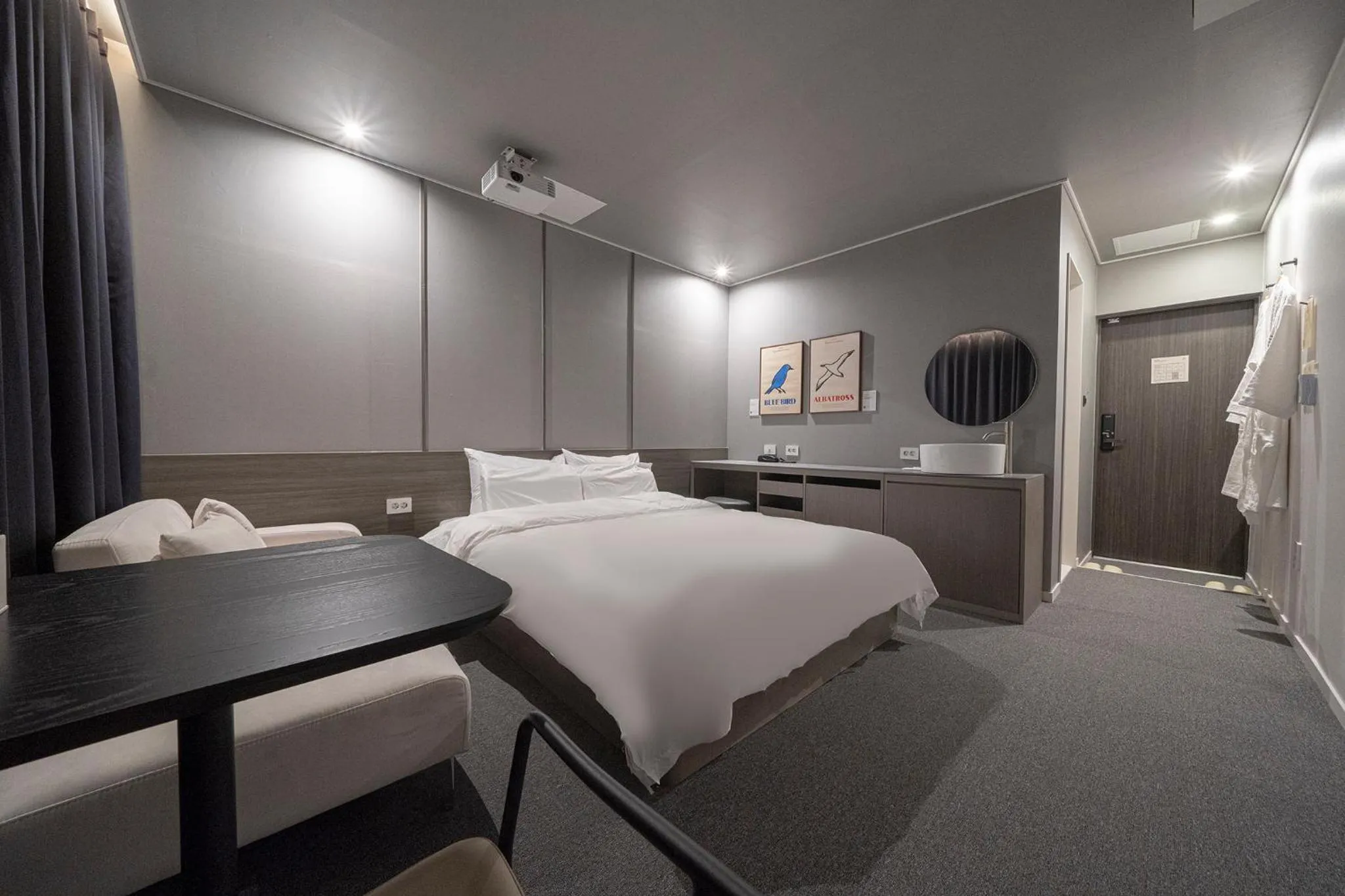 Bed in Anook Hotel Daejeon Yuseong 2nd