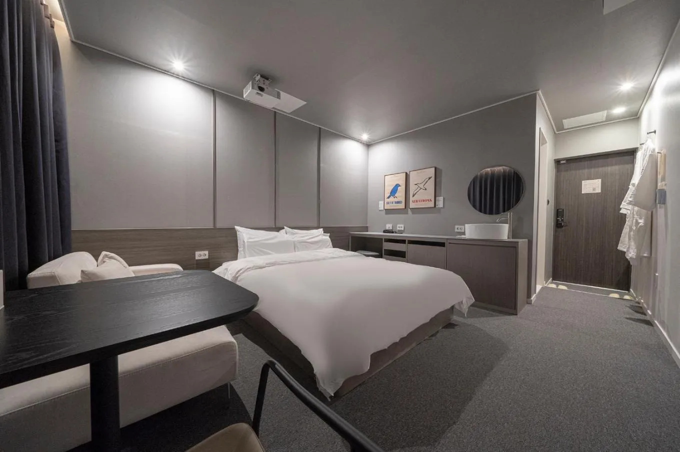 Bed in Anook Hotel Daejeon Yuseong 2nd