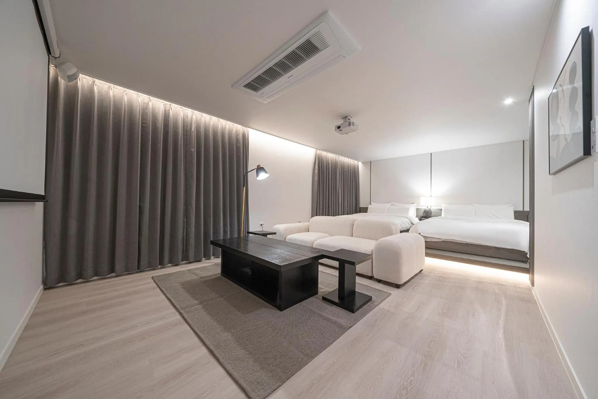 Bed in Anook Hotel Daejeon Yuseong 2nd