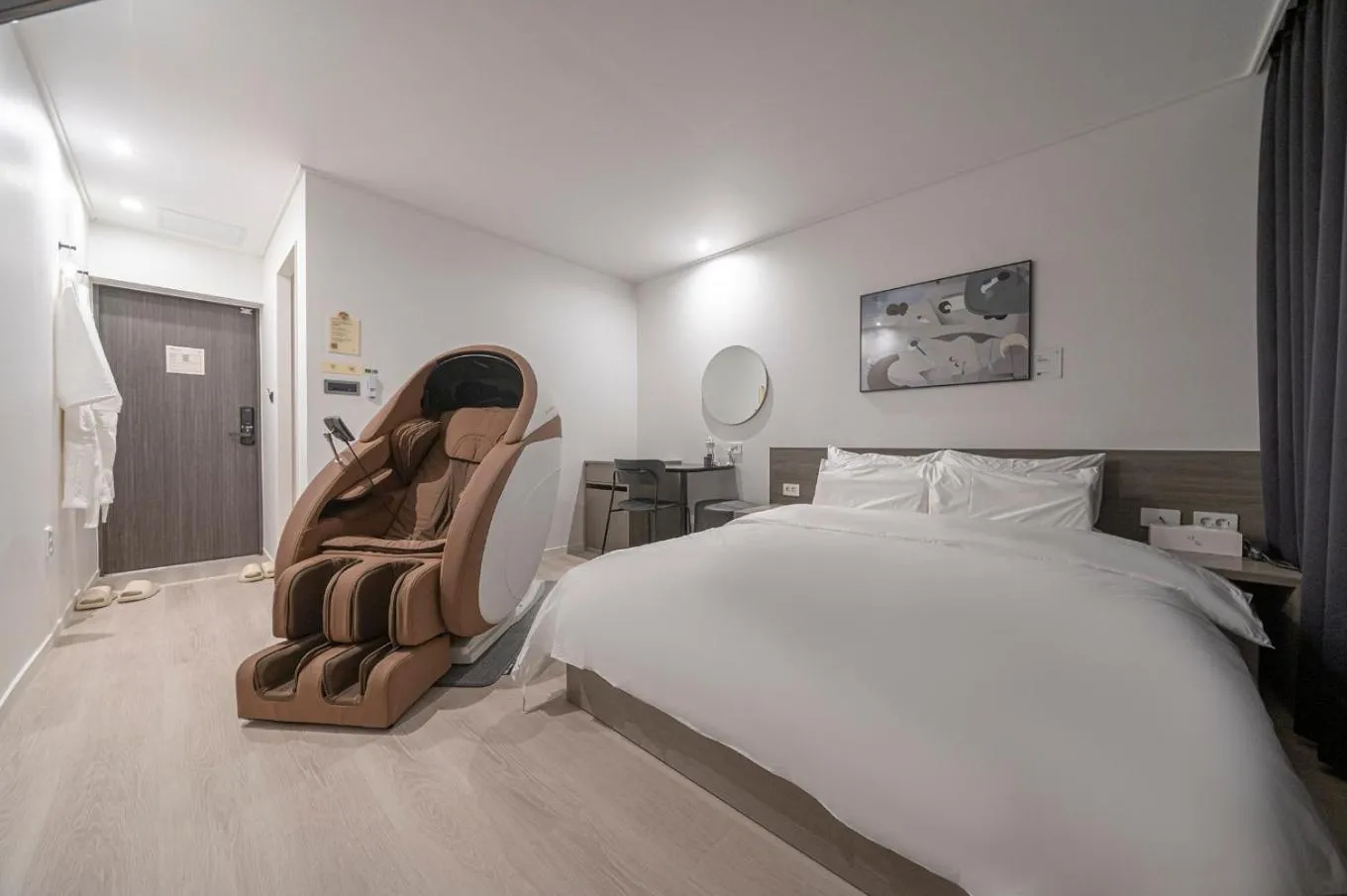 Bed in Anook Hotel Daejeon Yuseong 2nd