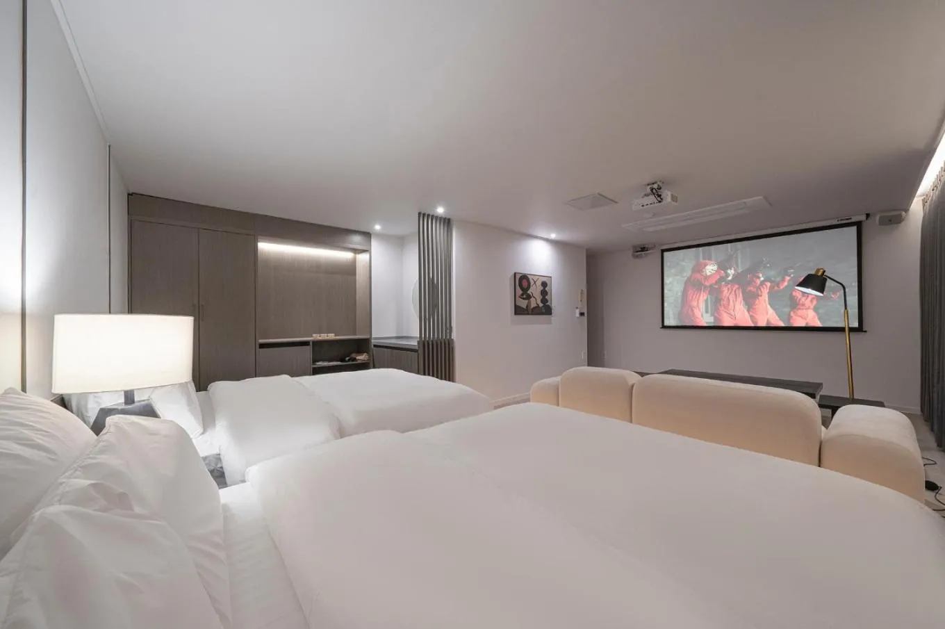 Bed in Anook Hotel Daejeon Yuseong 2nd