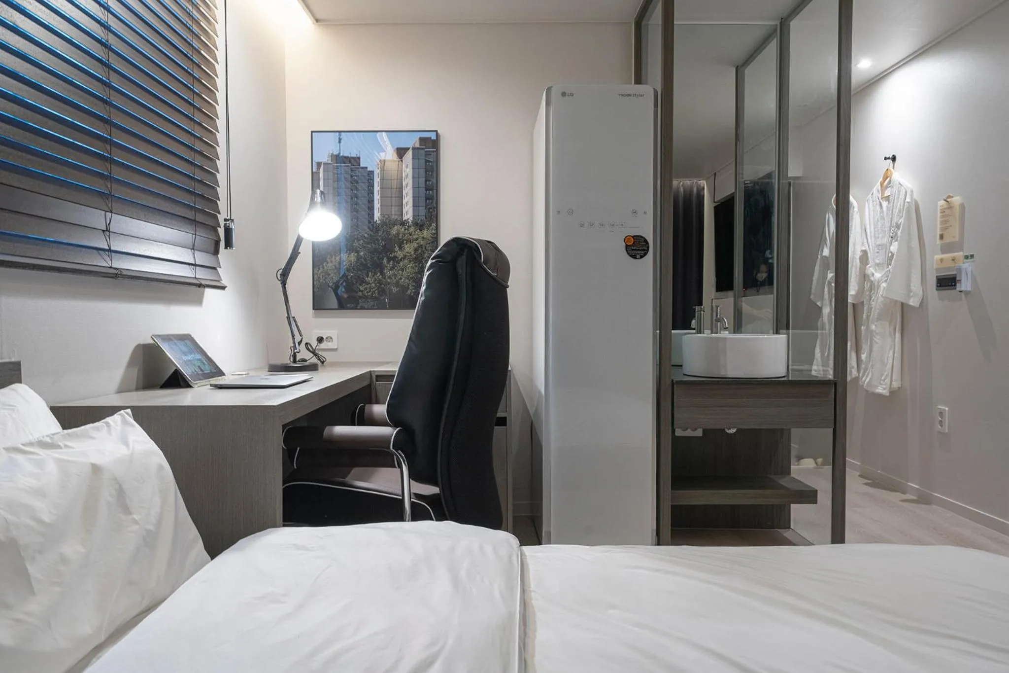 Bed in Anook Hotel Daejeon Yuseong 2nd