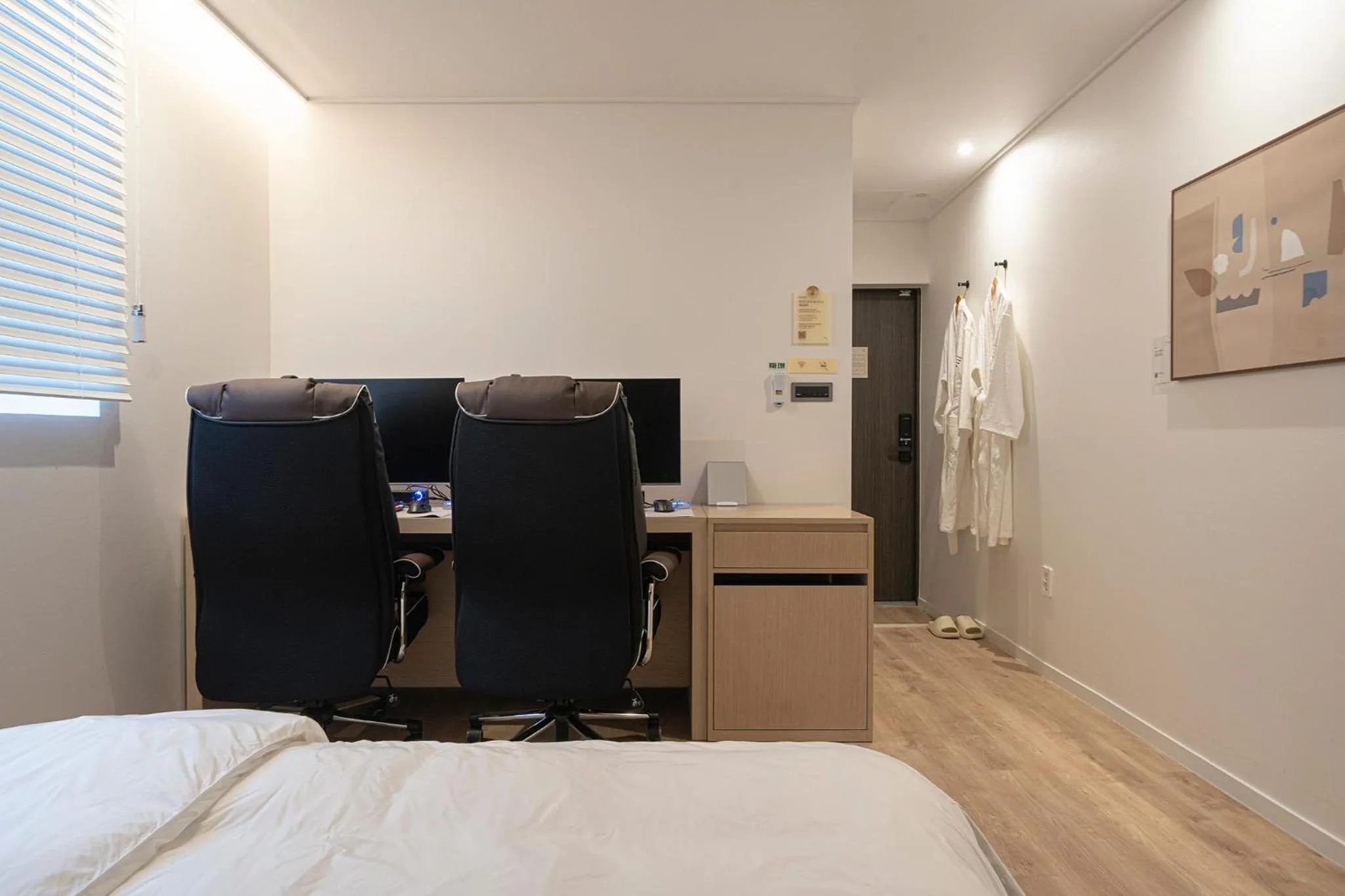 Bed in Anook Hotel Daejeon Yuseong 2nd