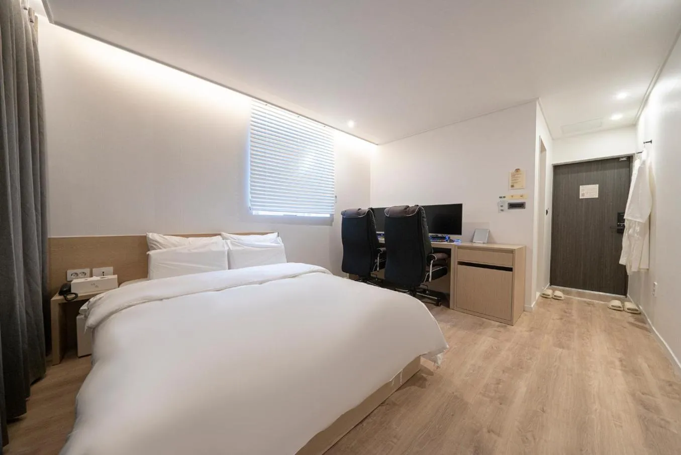 Bed in Anook Hotel Daejeon Yuseong 2nd