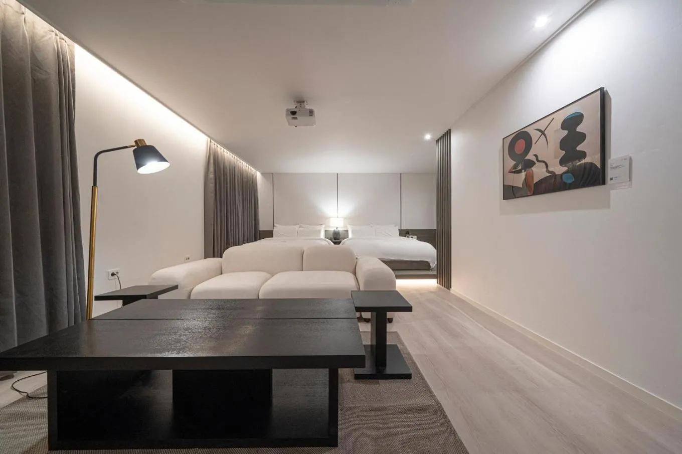 Bed in Anook Hotel Daejeon Yuseong 2nd