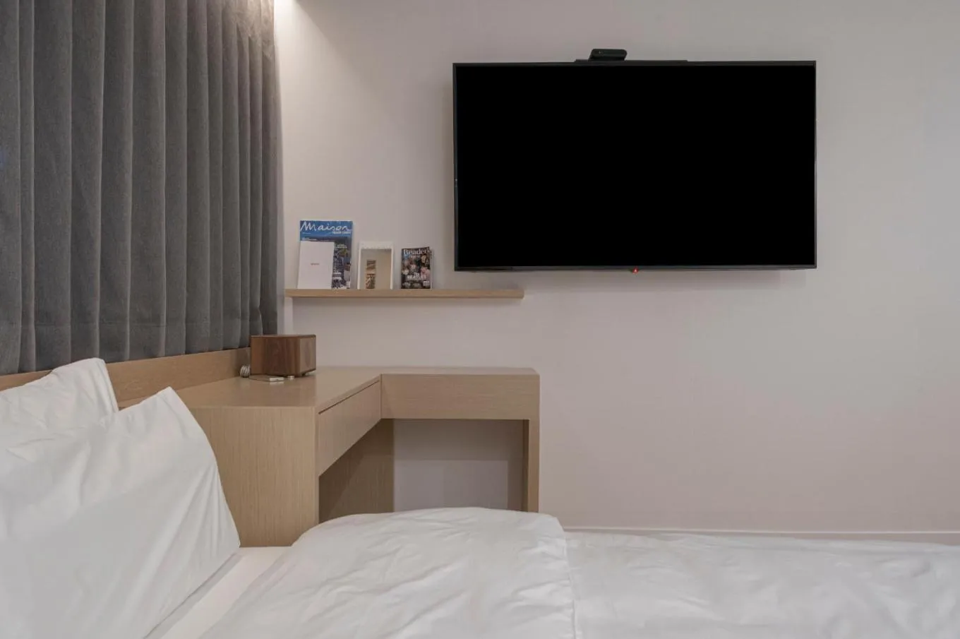 Bed in Anook Hotel Daejeon Yuseong 2nd