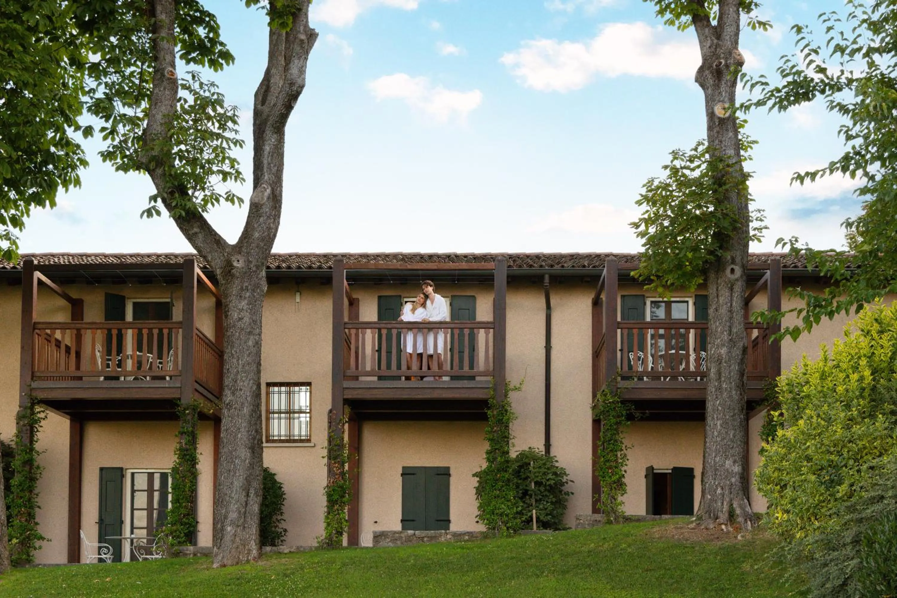 Balcony/Terrace in QC Grand Hotel Villa Arzaga Garda Spa & Golf