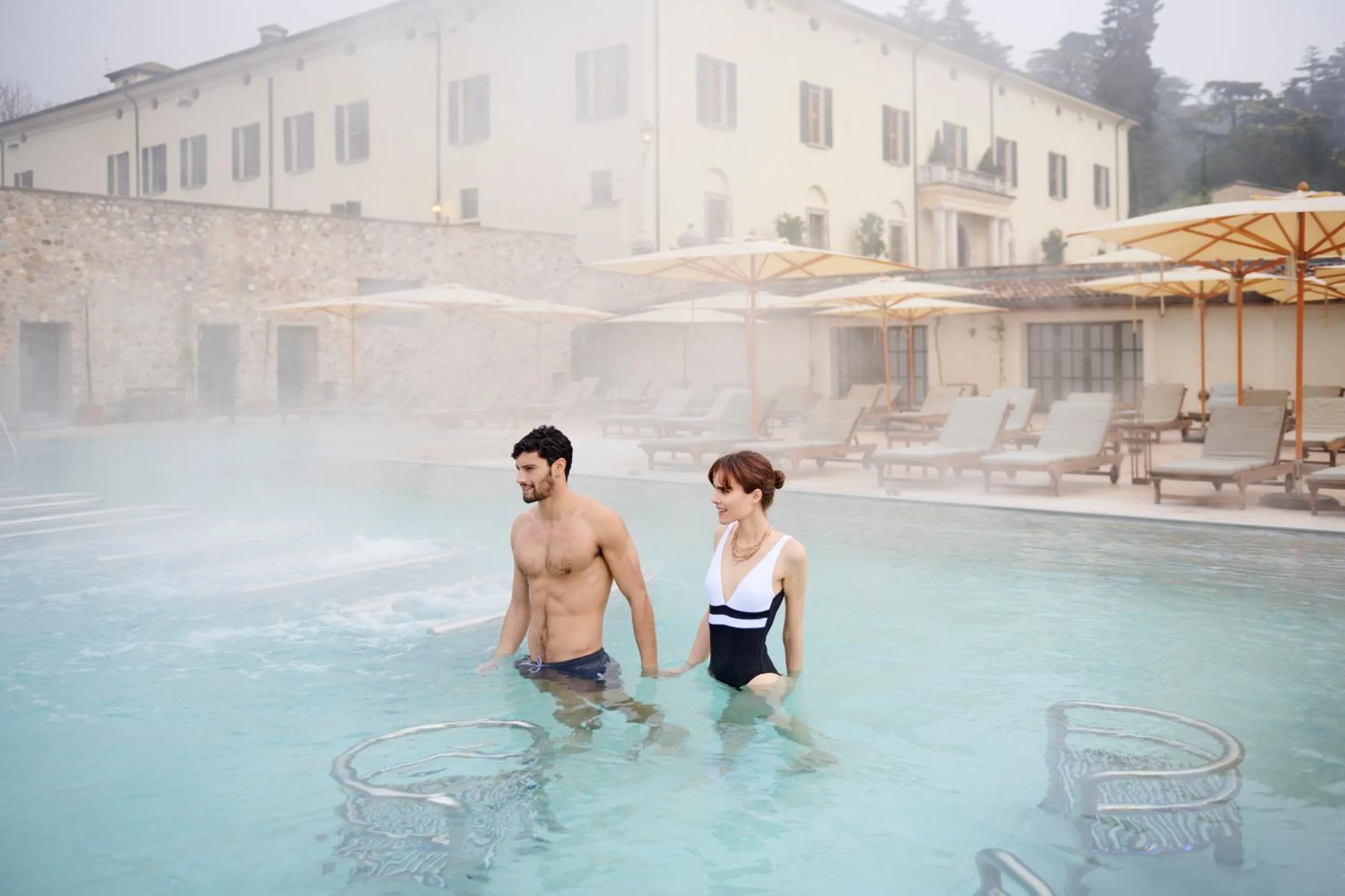 Spa and wellness centre/facilities in QC Grand Hotel Villa Arzaga Garda Spa & Golf