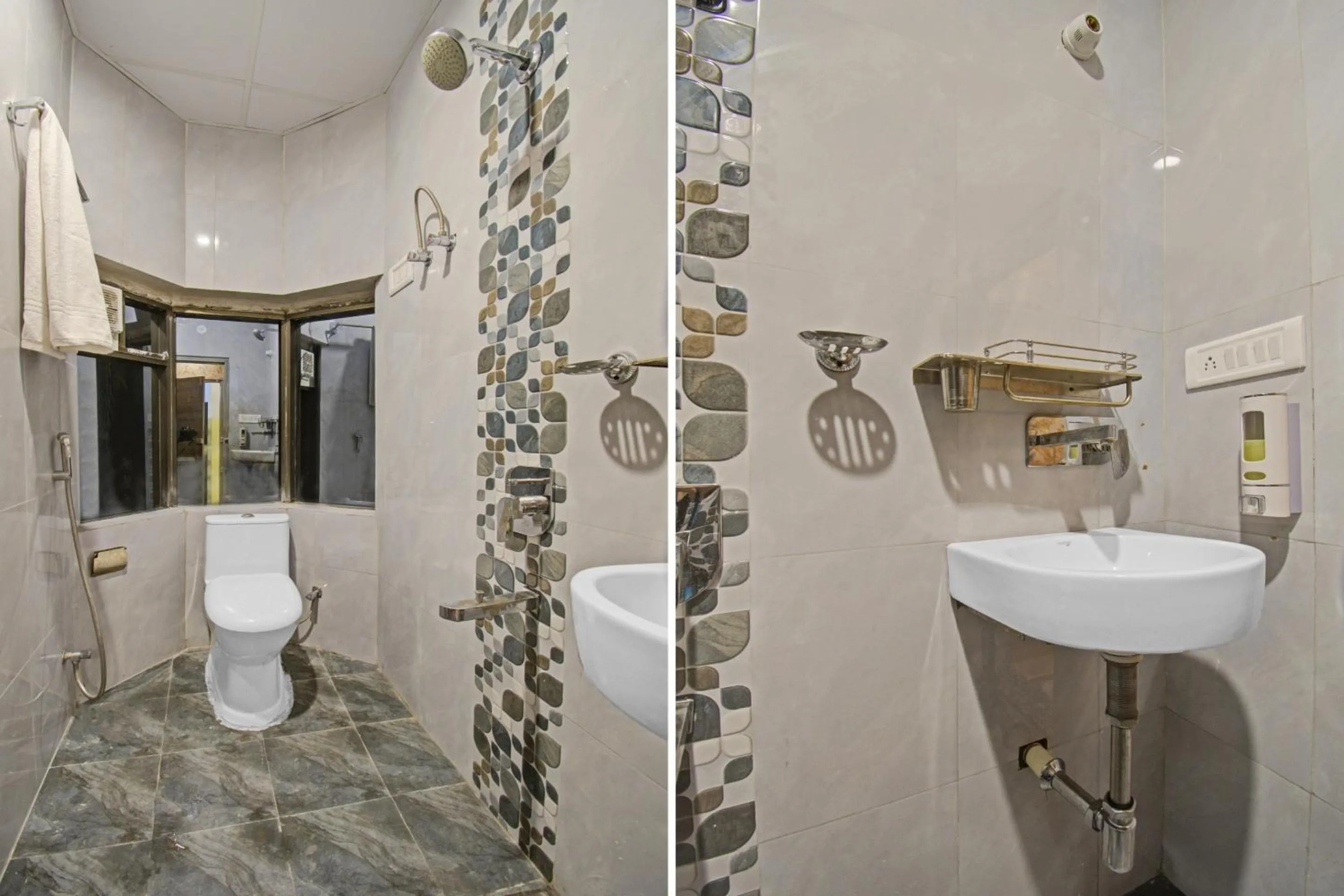 Bathroom in Hotel O Shree Mangalkamna