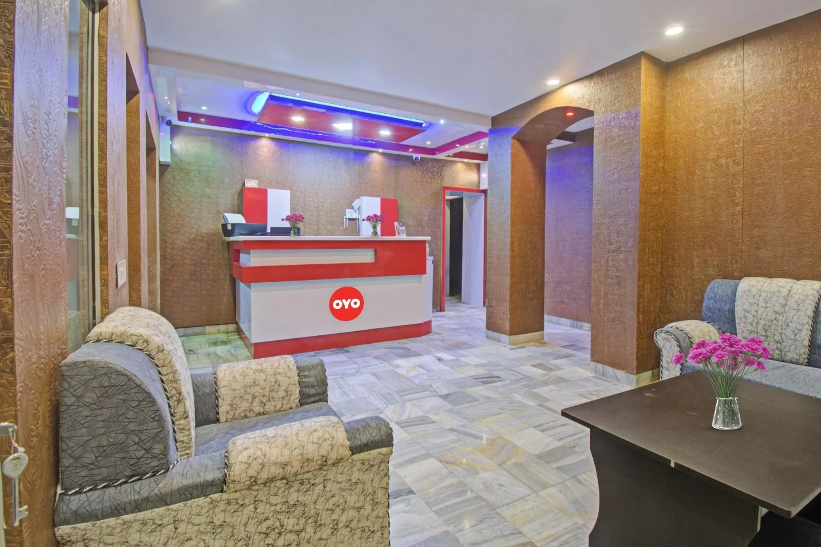 Lobby or reception in Hotel O Shree Mangalkamna