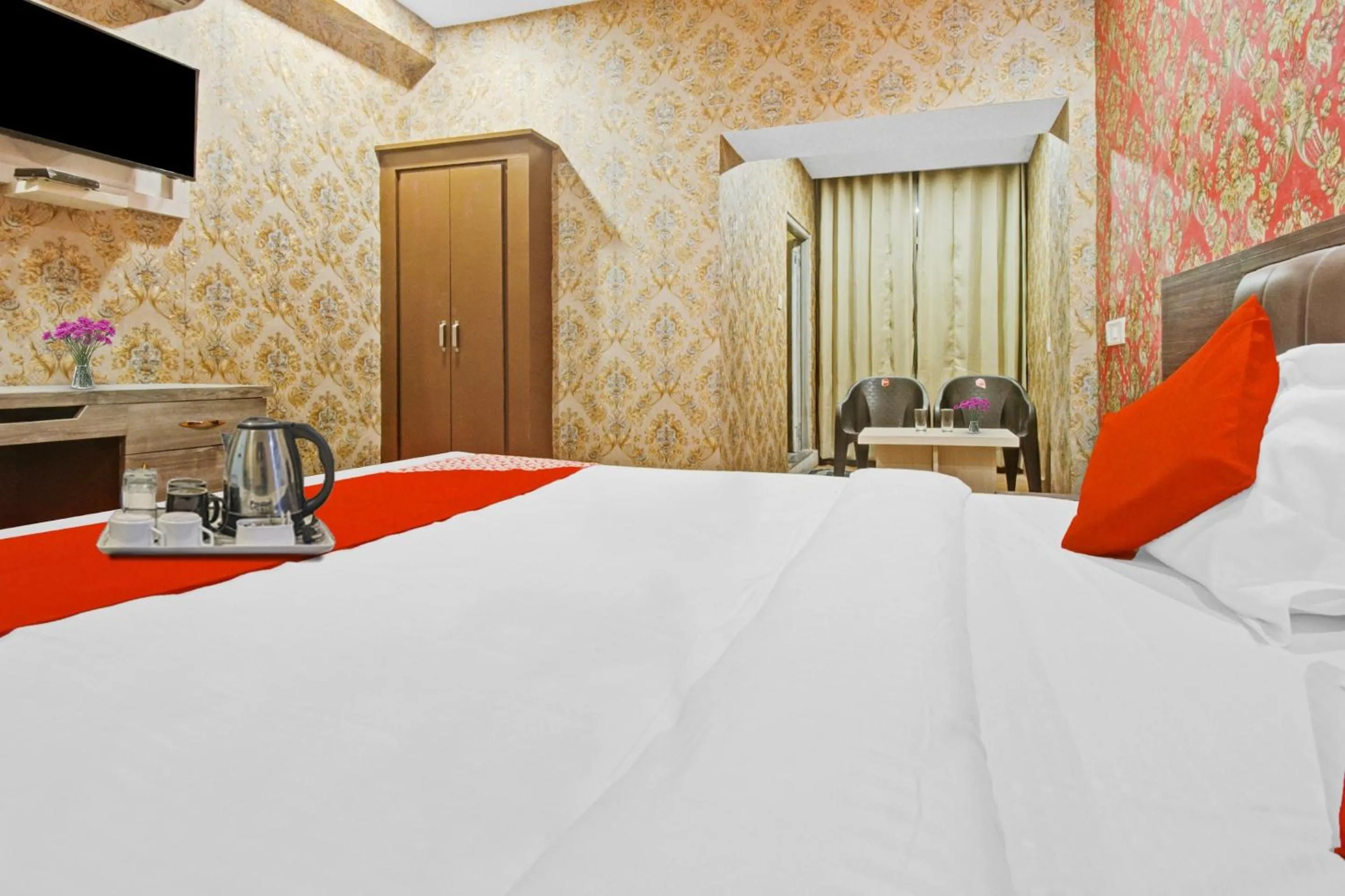 Bedroom in Hotel O Shree Mangalkamna