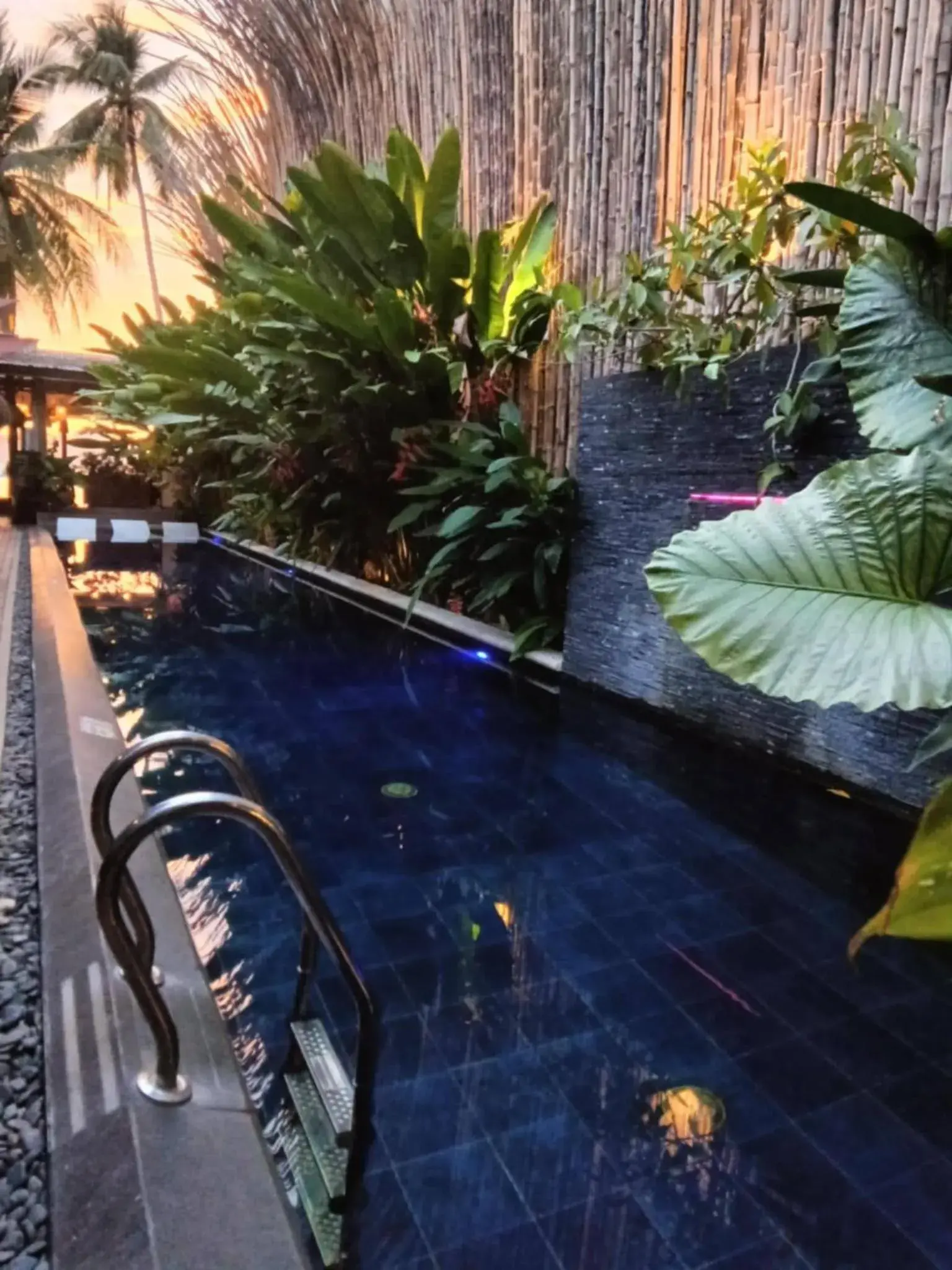 Swimming pool in Banig Beach Resort El Nido Swimming pool in Banig Beach Resort El Nido