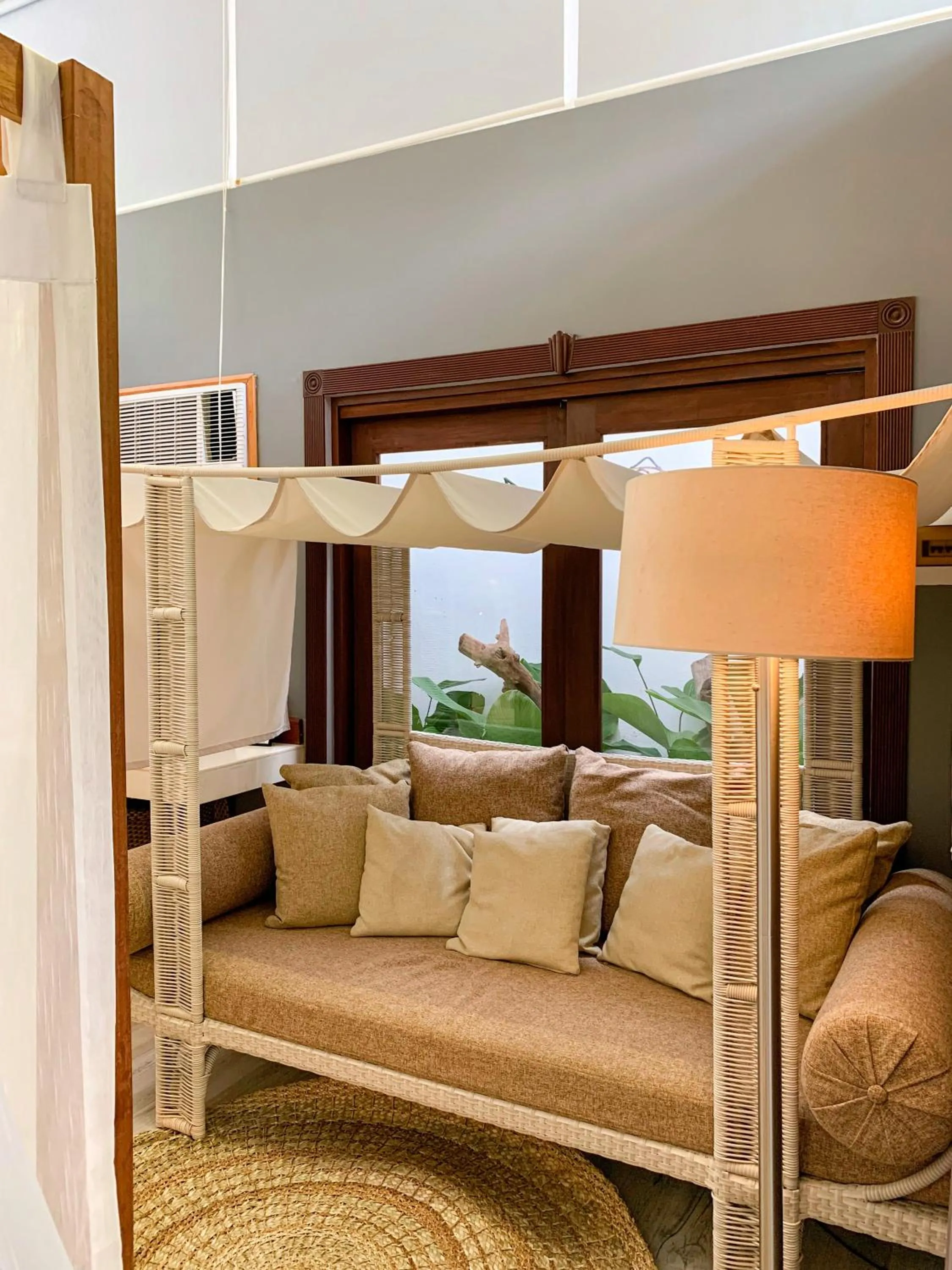 Bed in Banig Beach Resort El Nido