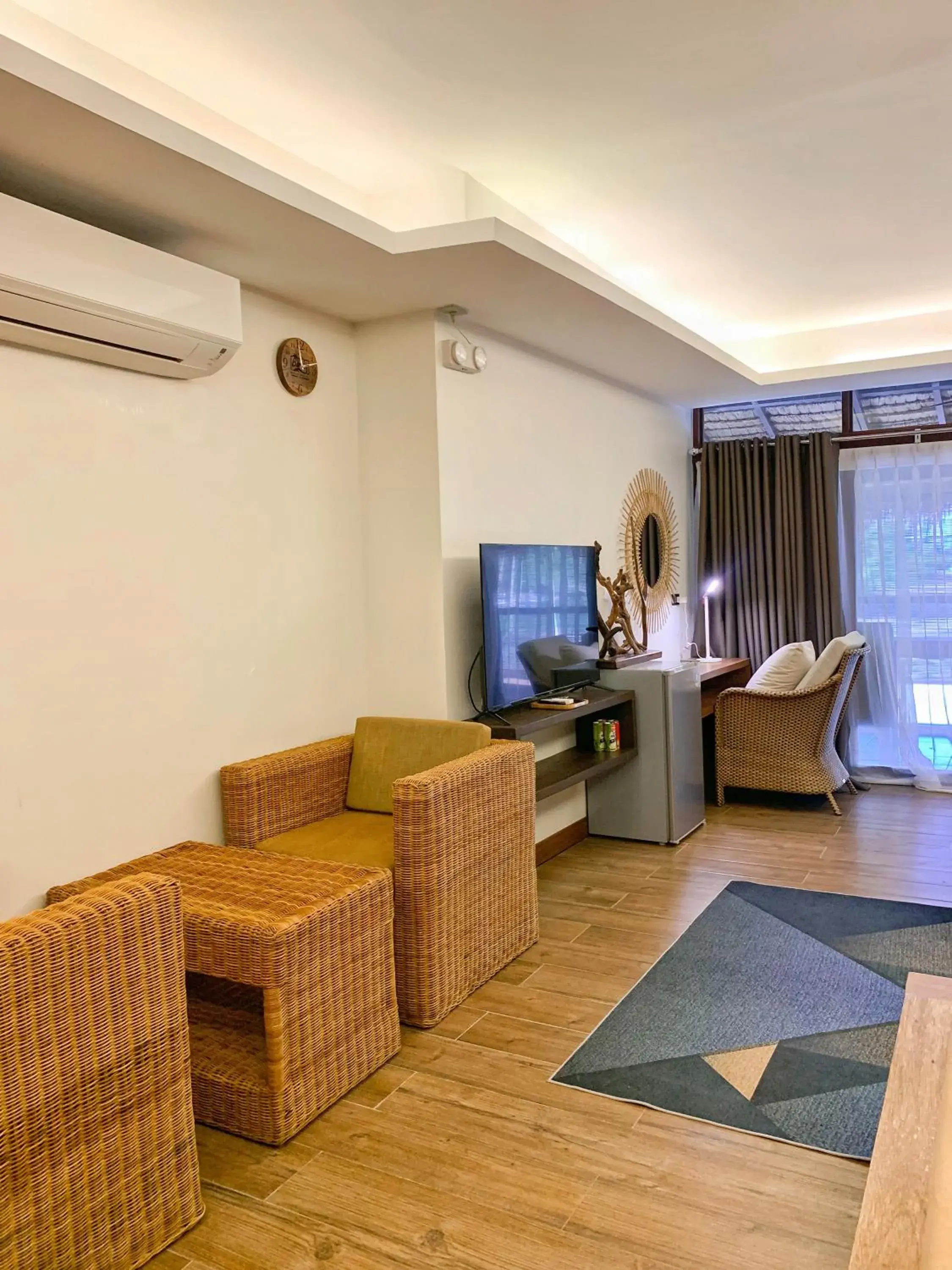 Family Room with Balcony in Banig Beach Resort El Nido Family Room with Balcony in Banig Beach Resort El Nido