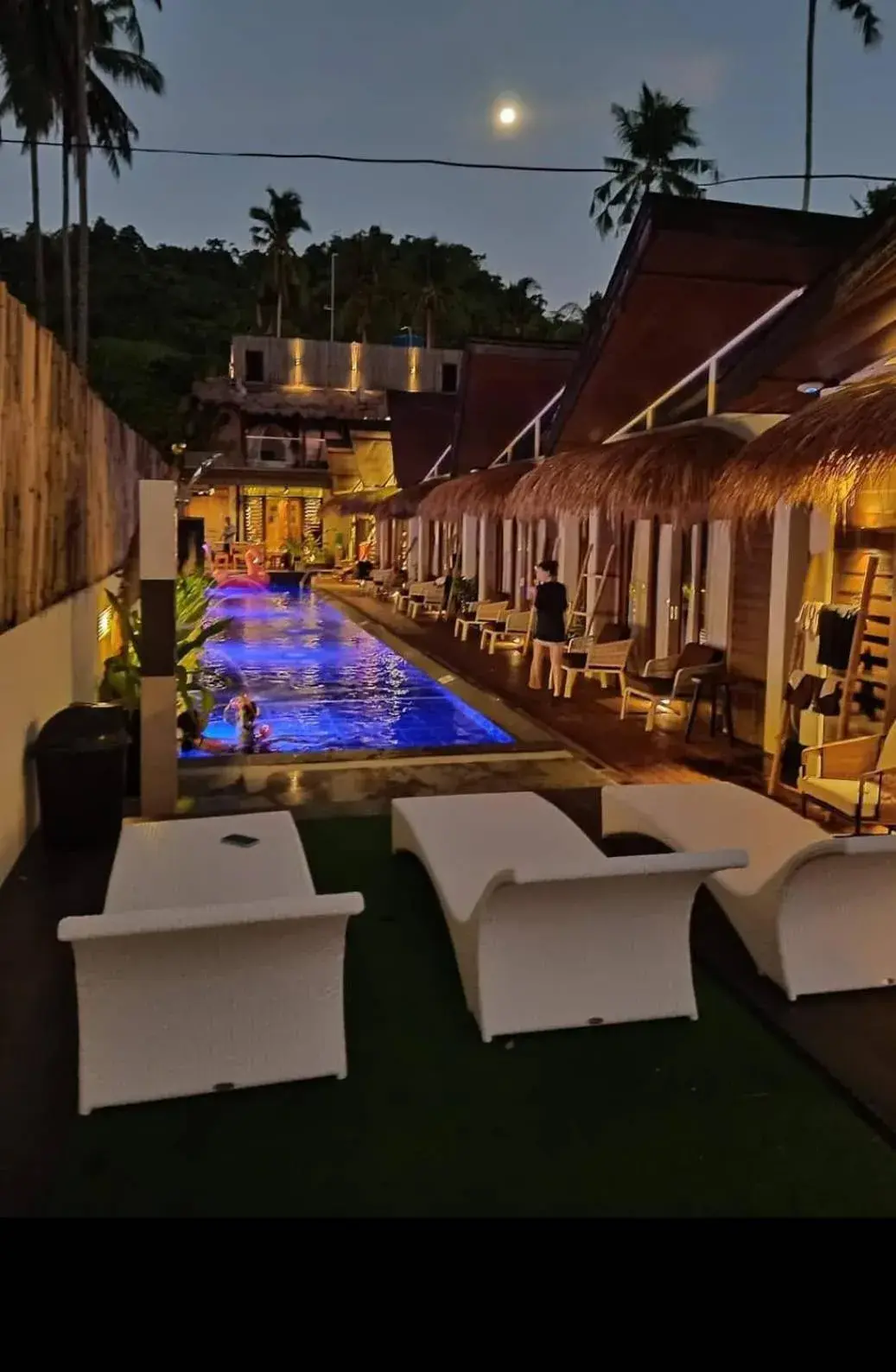 Property building in Banig Beach Resort El Nido Property building in Banig Beach Resort El Nido