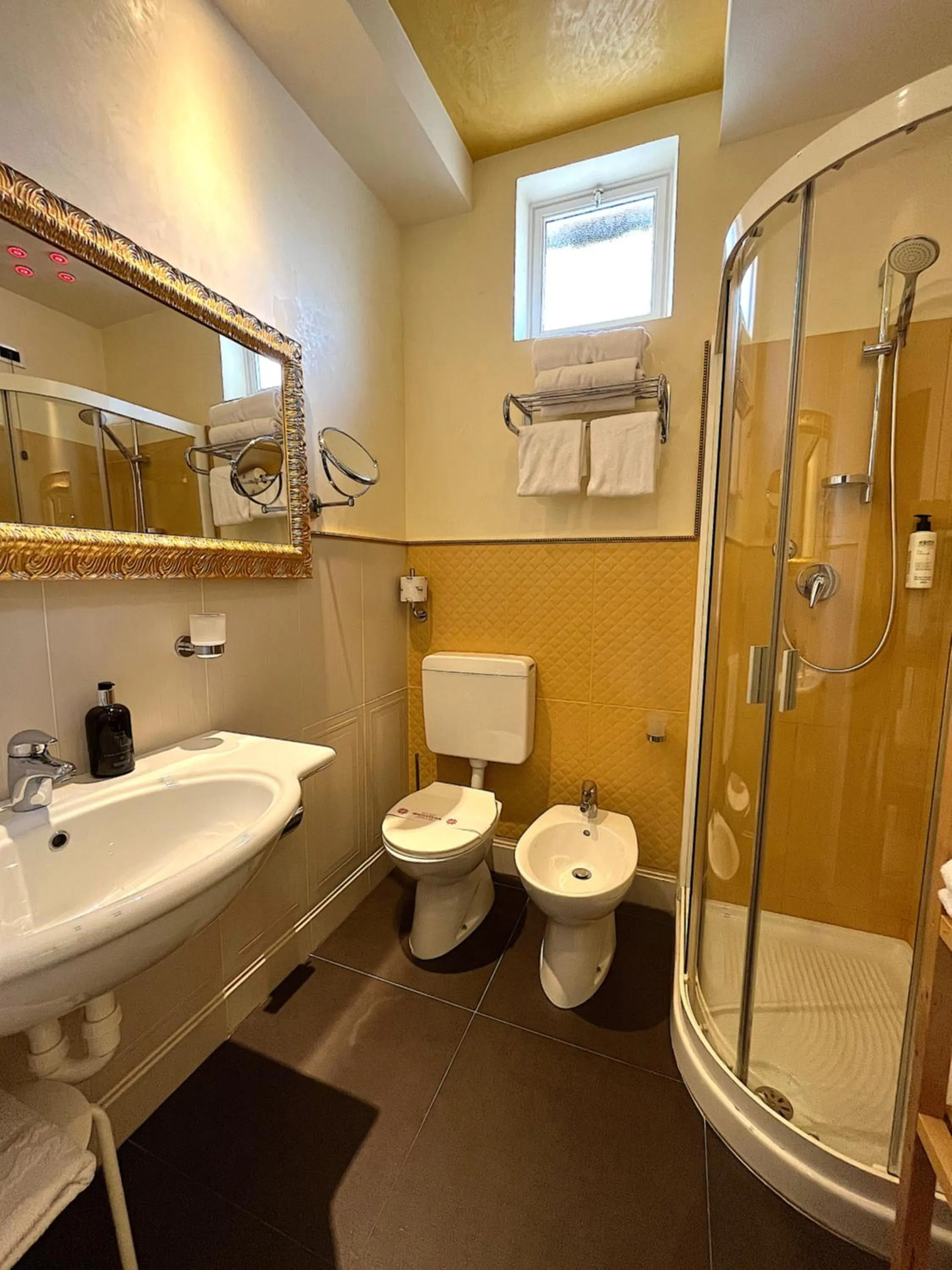 Shower in Hotel Regina