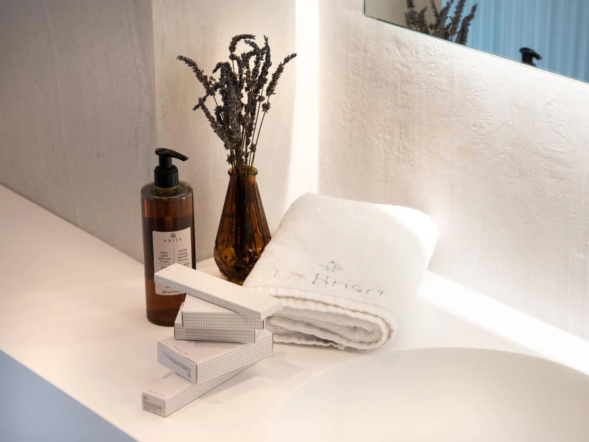 towels in La Brisa Boutique Hotel