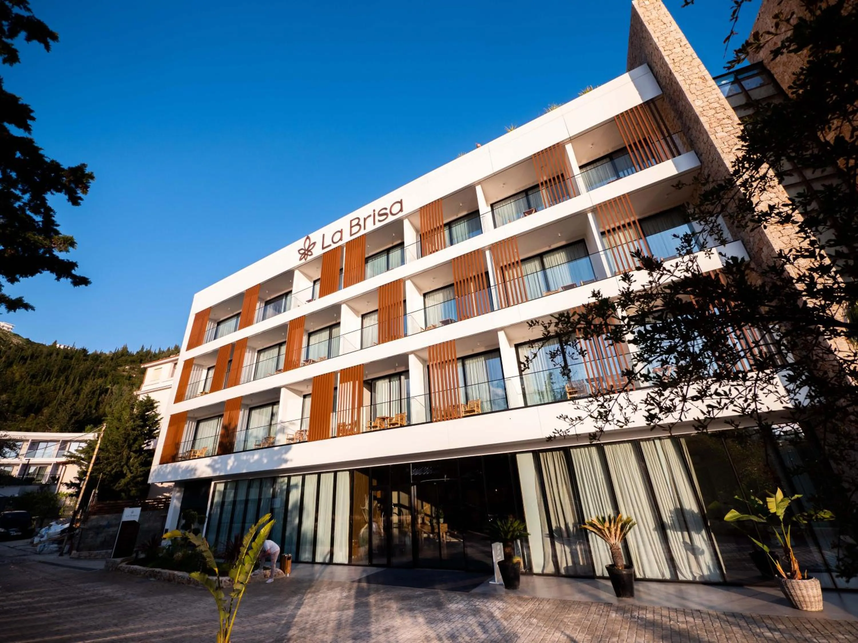 Property building in La Brisa Boutique Hotel