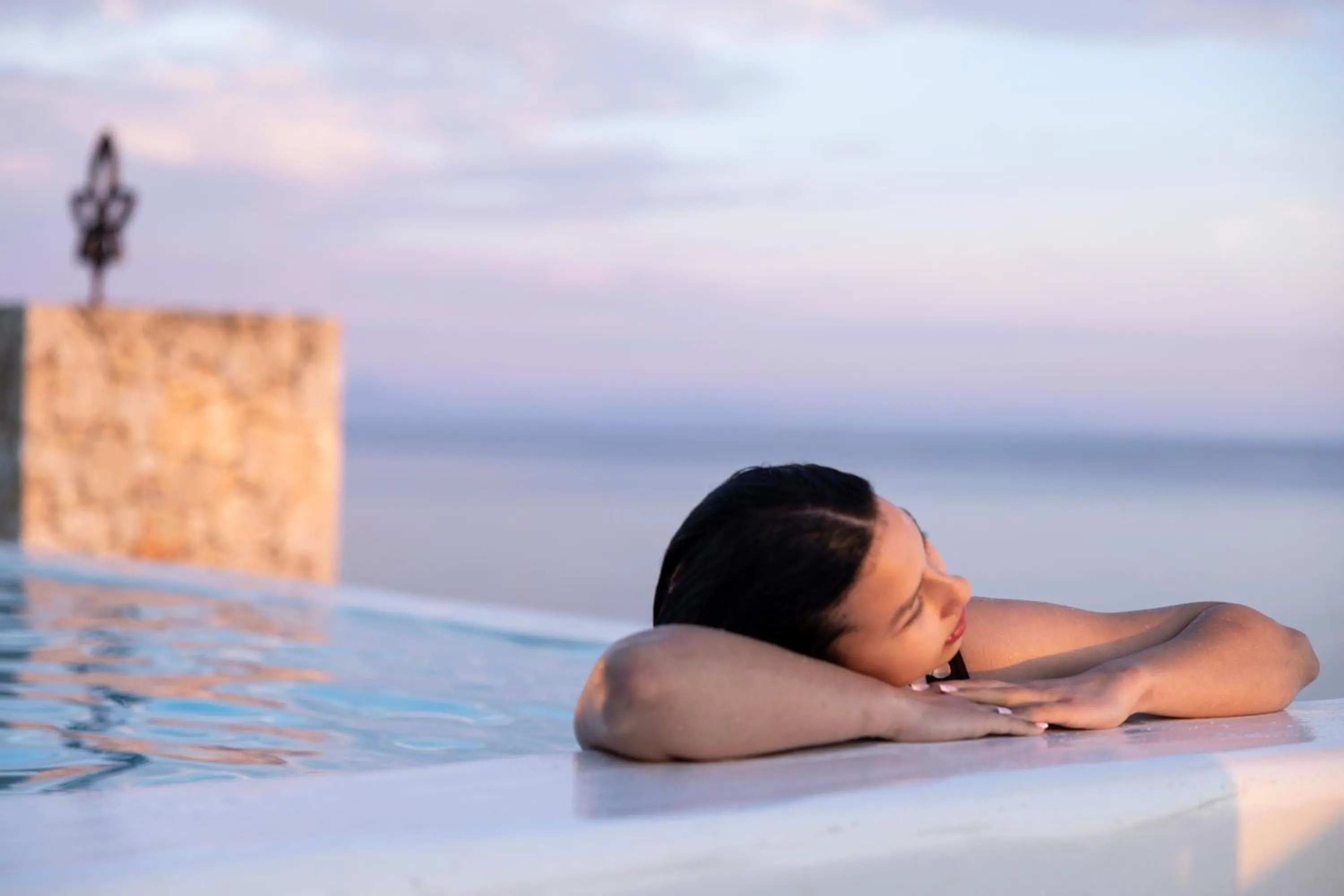 Pool view in La Brisa Boutique Hotel