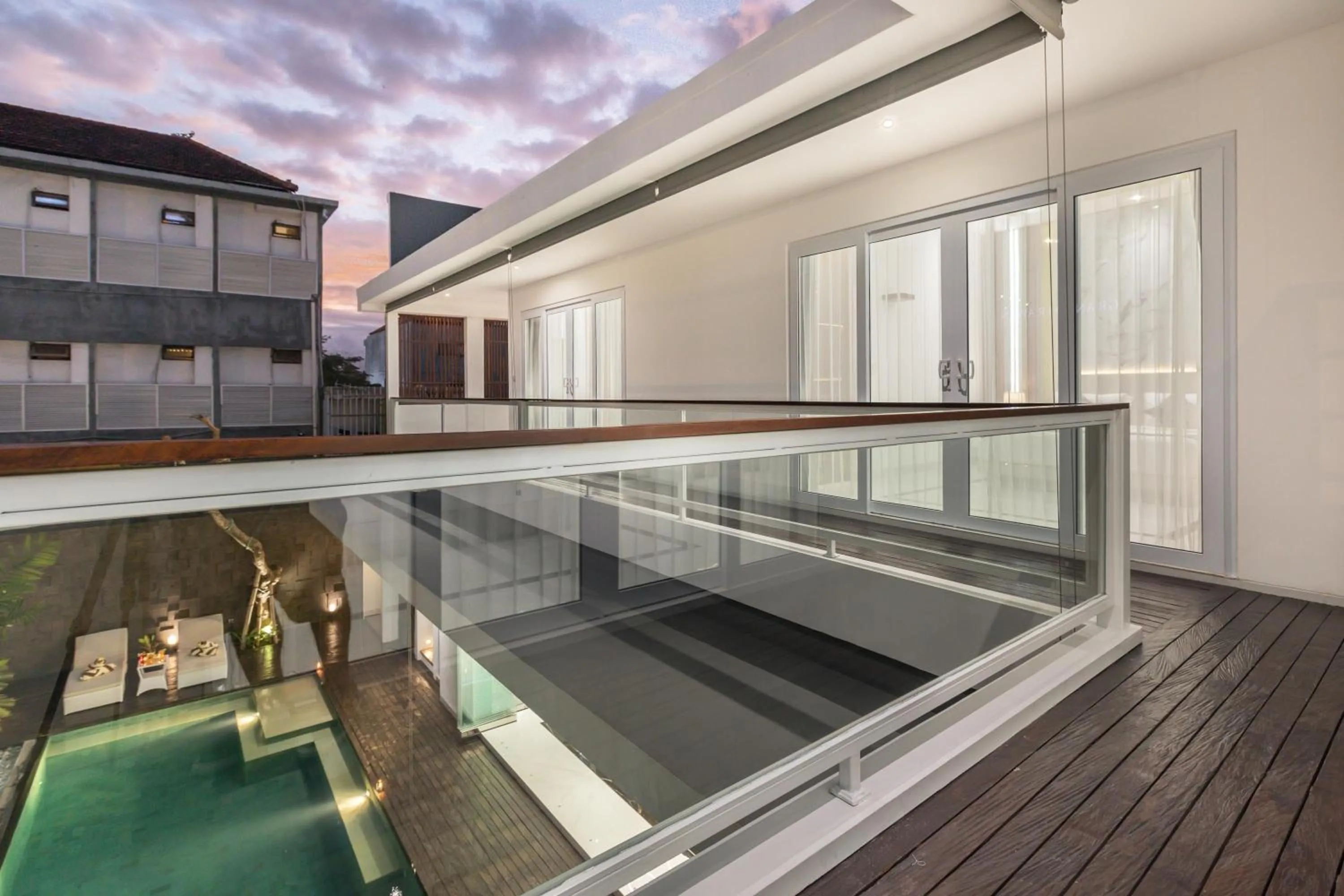 Balcony/Terrace in Villa Louis Seminyak by Nagisa Bali