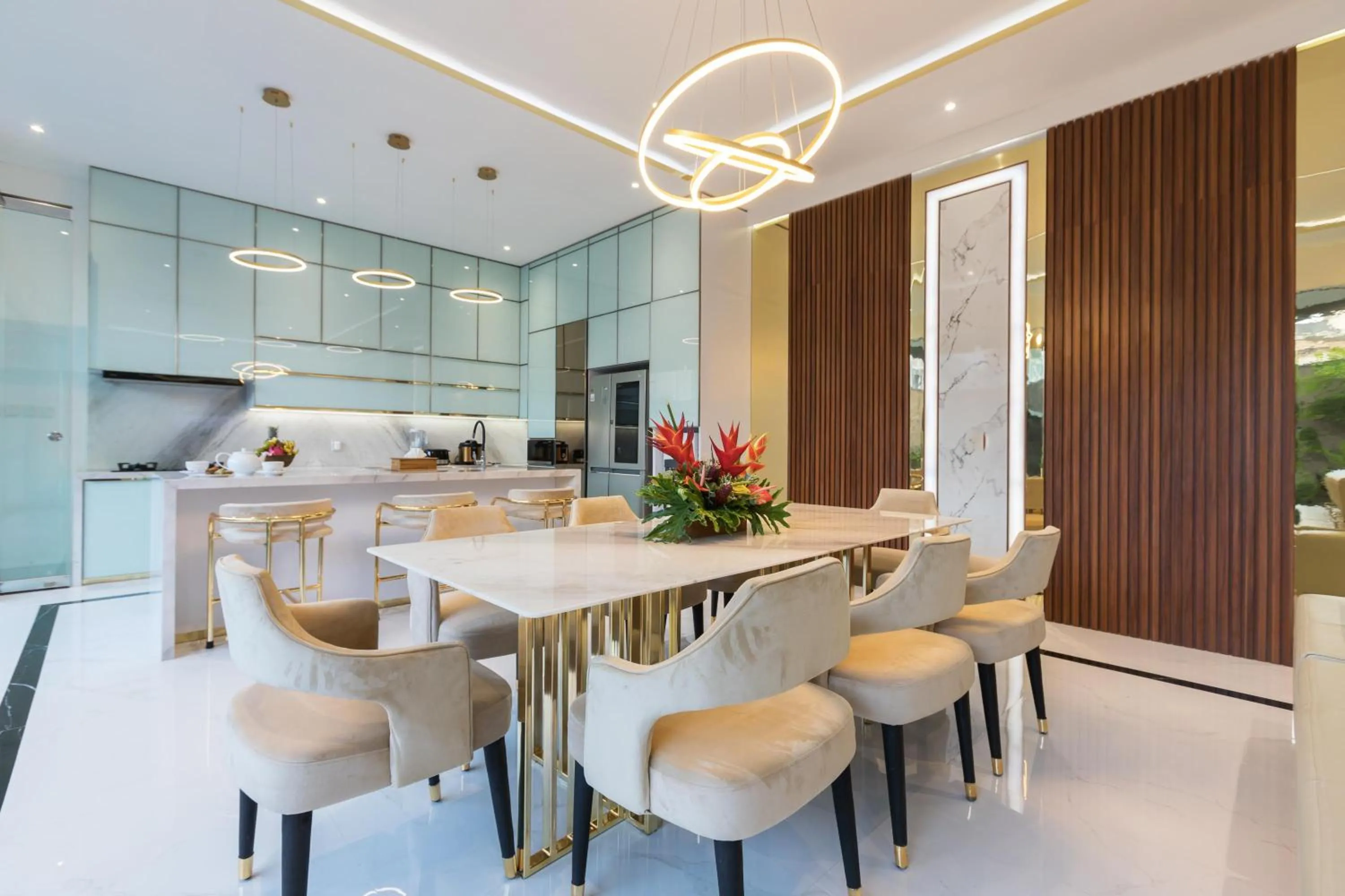 Kitchen or kitchenette in Villa Louis Seminyak by Nagisa Bali