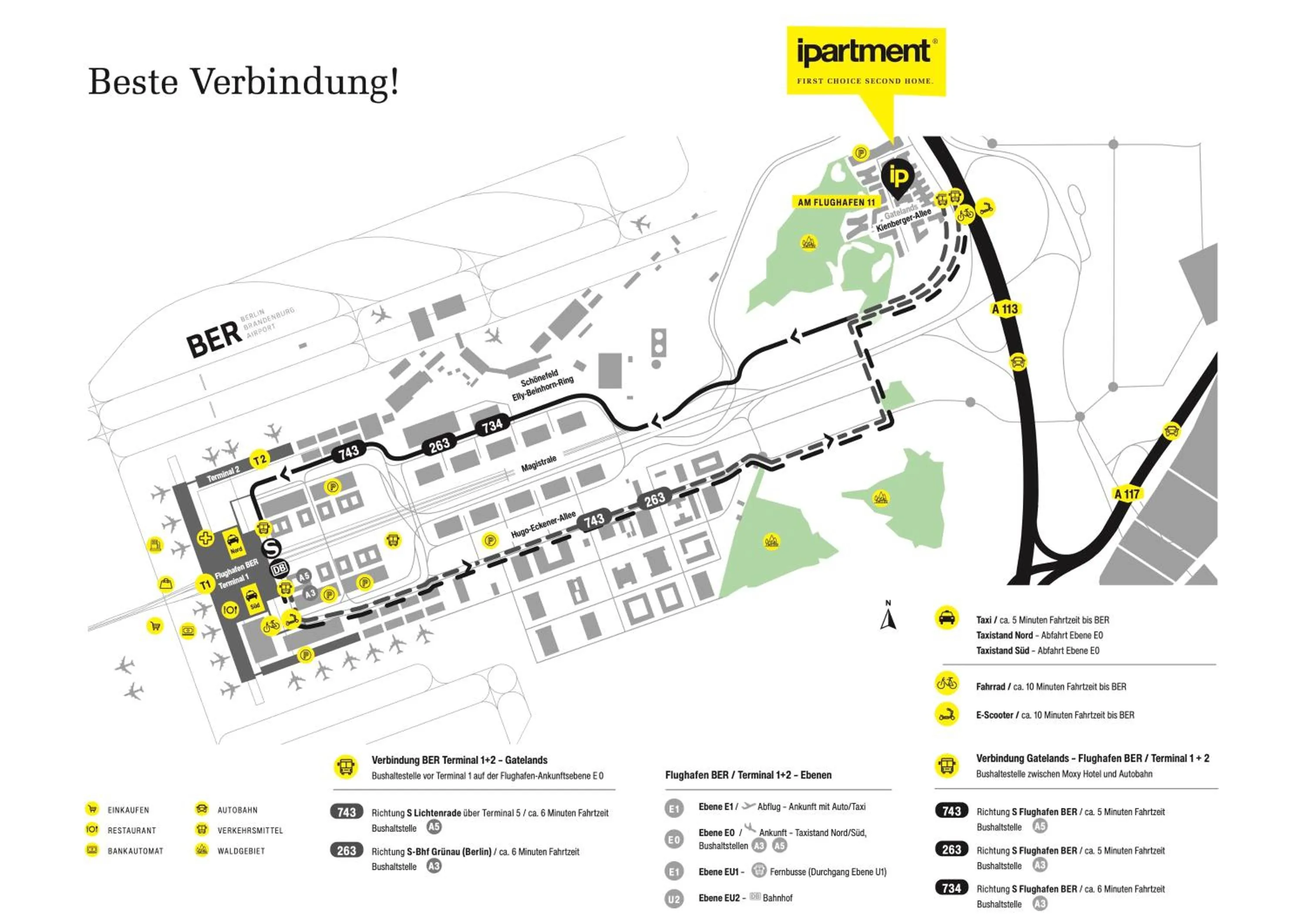 Neighbourhood in ipartment Berlin Airport
