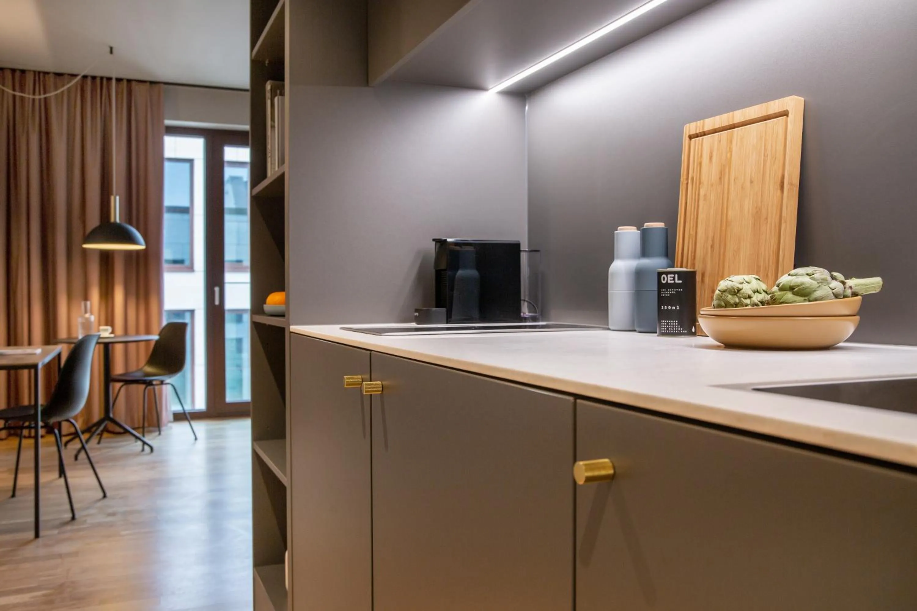 kitchen in ipartment Berlin Airport