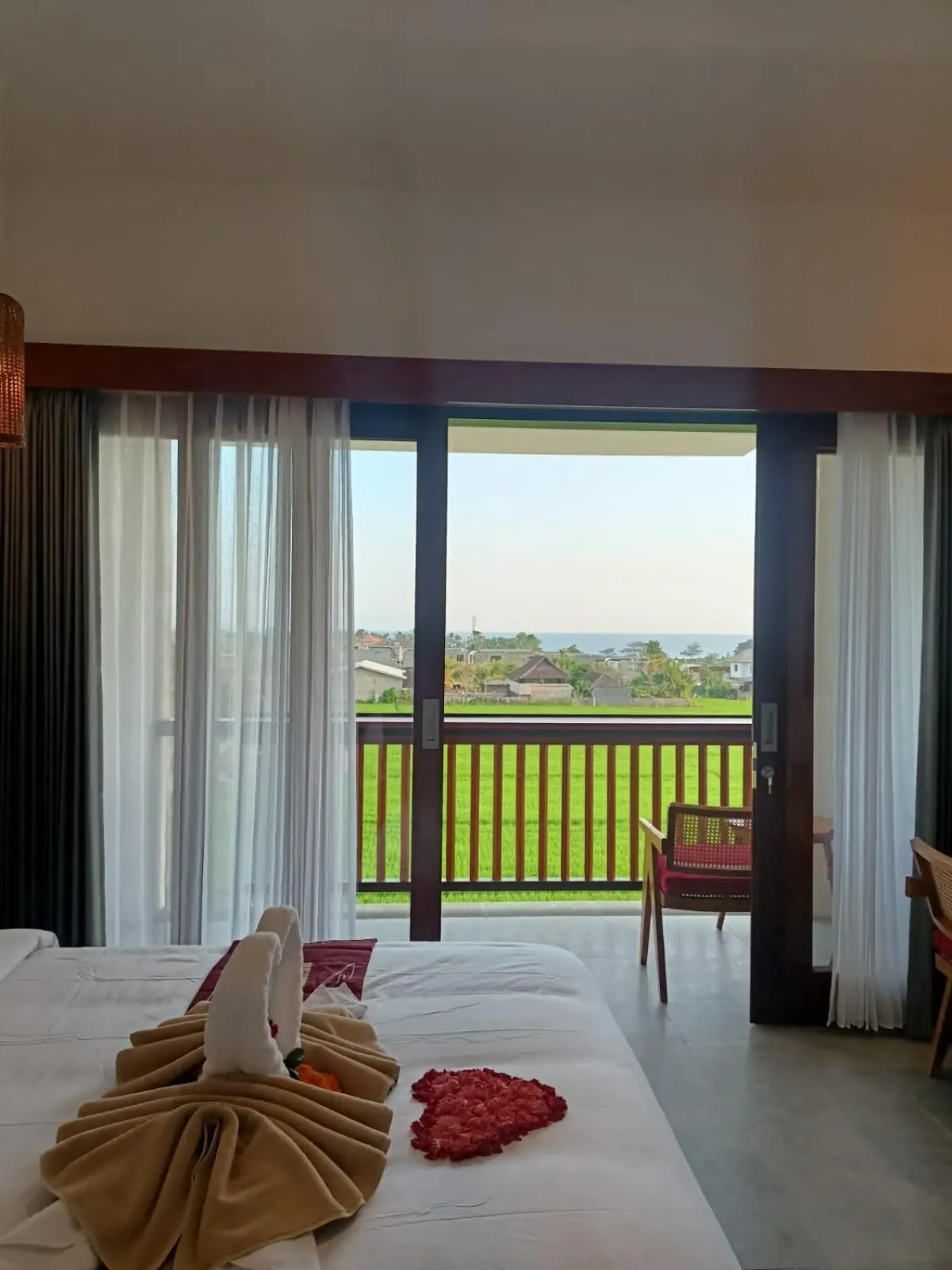 Natural landscape, Bed in The Kd Suites & Coffee Shop