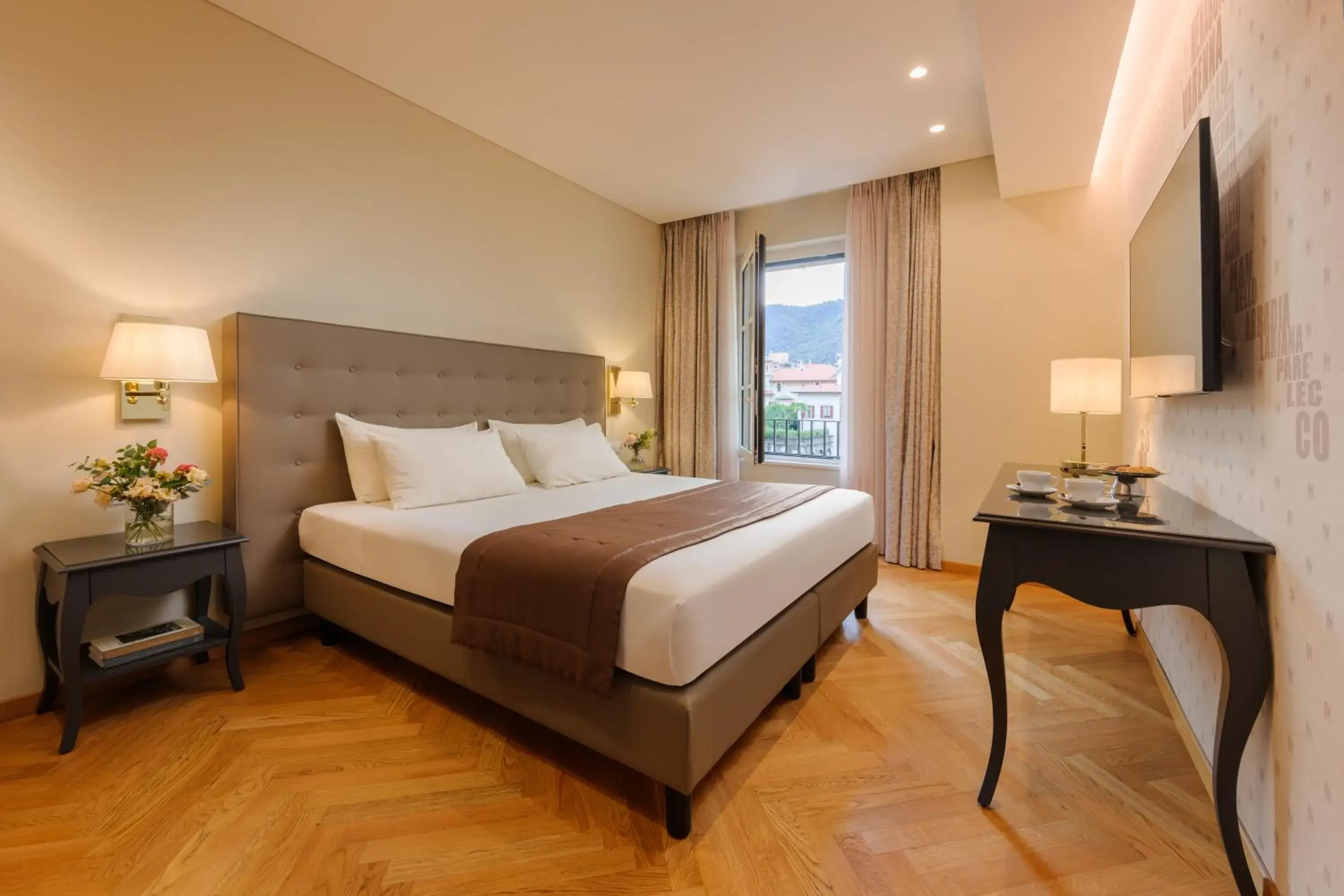 Bedroom, Bed in Palace Hotel Lake Como Bedroom, Bed in Palace Hotel Lake Como