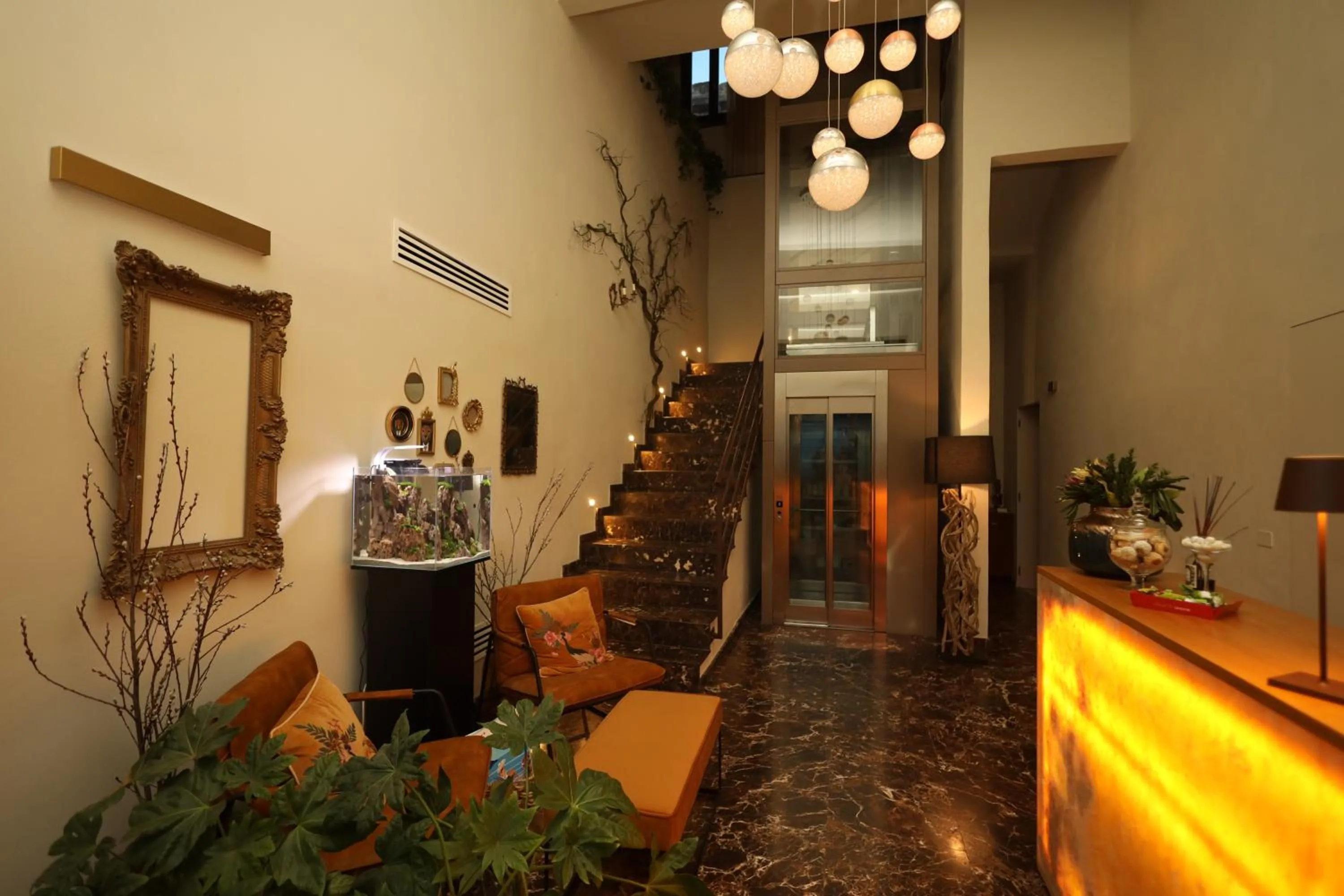 Lobby or reception in Bastione Spasimo Boutique Hotel