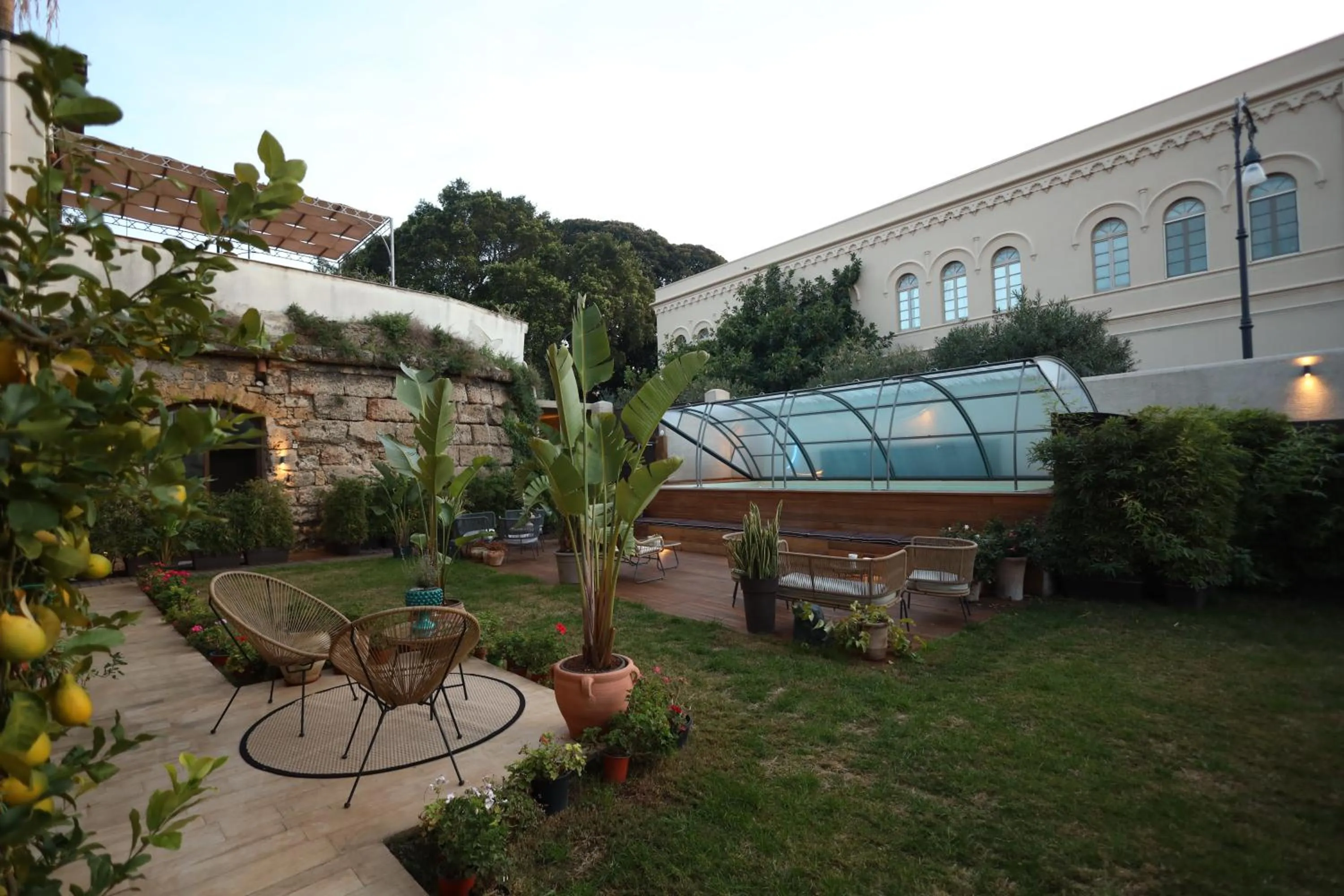 Garden in Bastione Spasimo Boutique Hotel