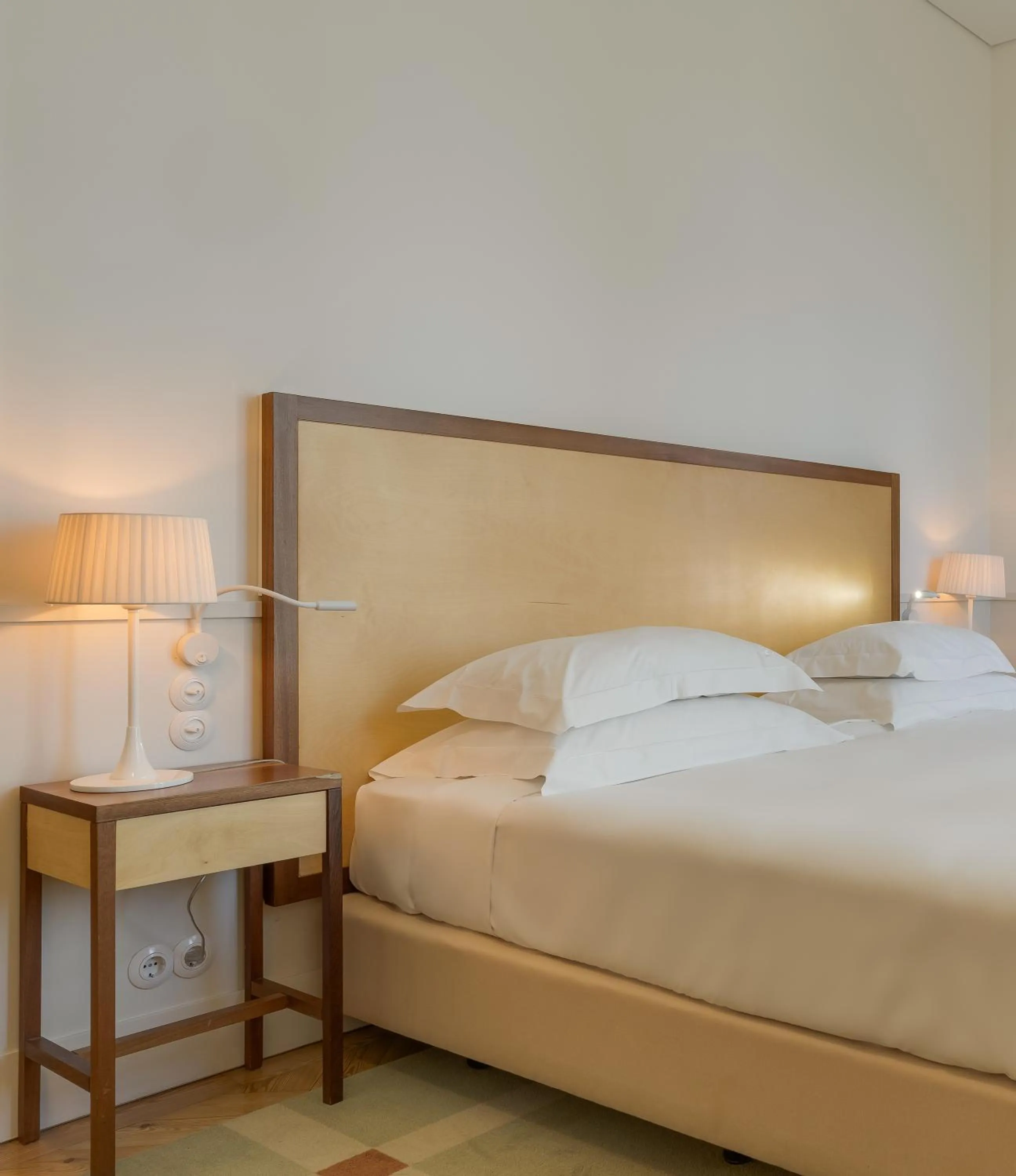 Decorative detail, Bed in Pousada da Serra da Estrela