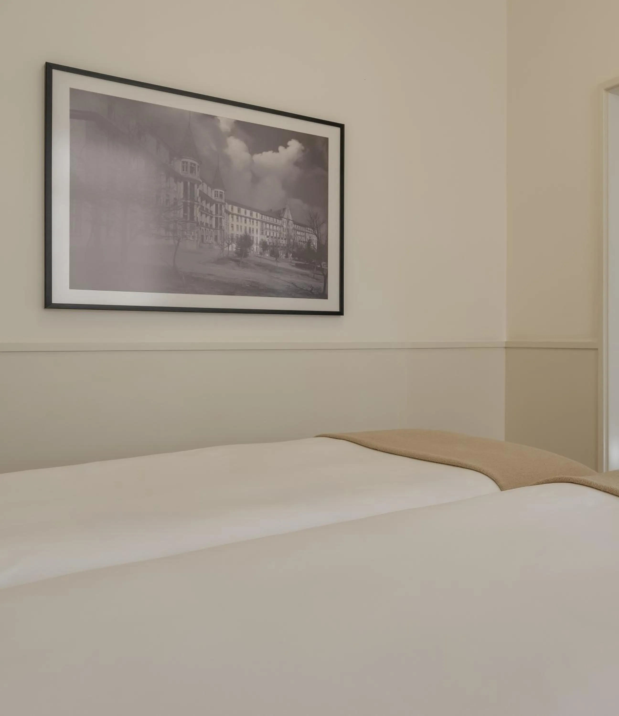 Bed in Pousada da Serra da Estrela