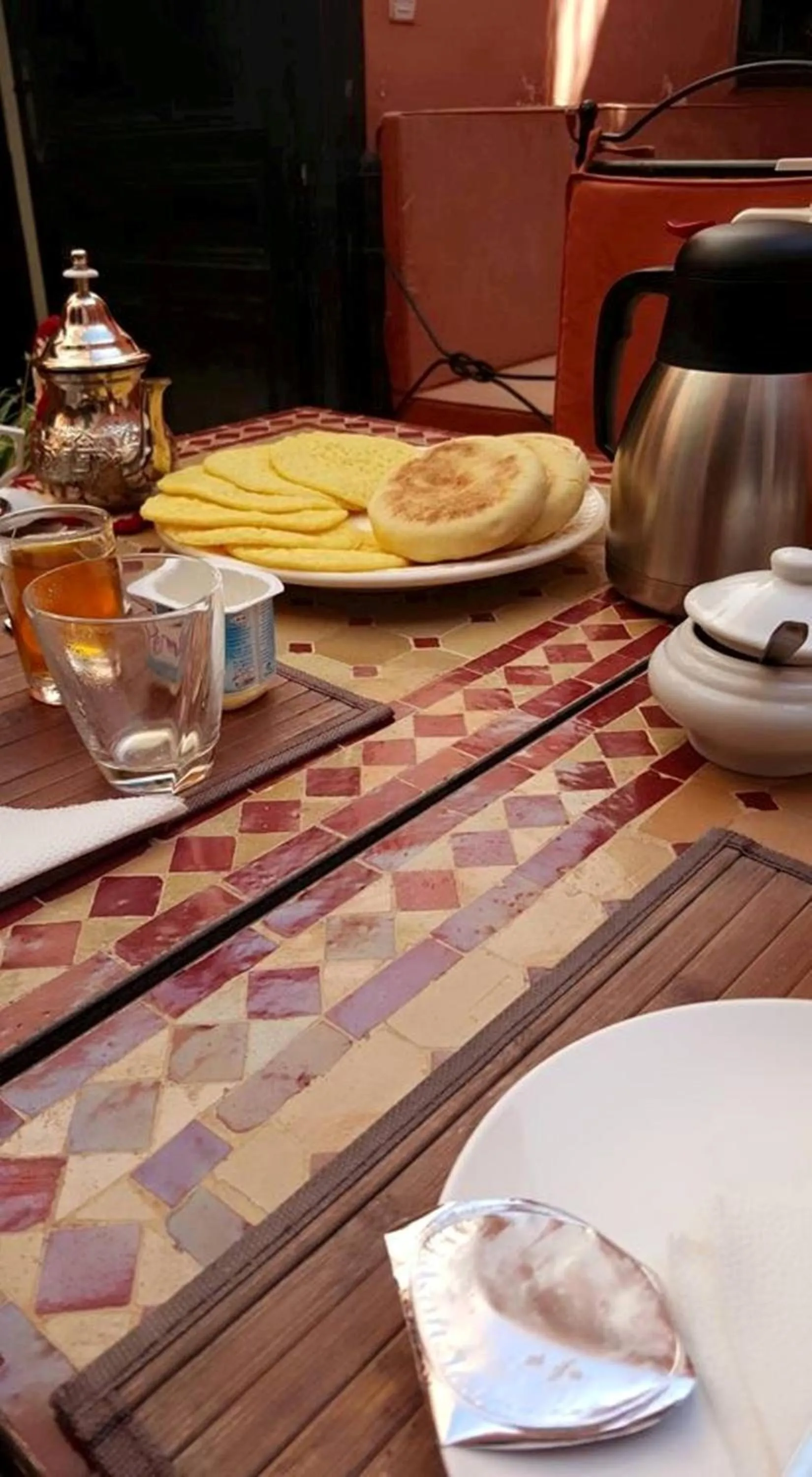 Food close-up in Riad La Perle de Marrakech