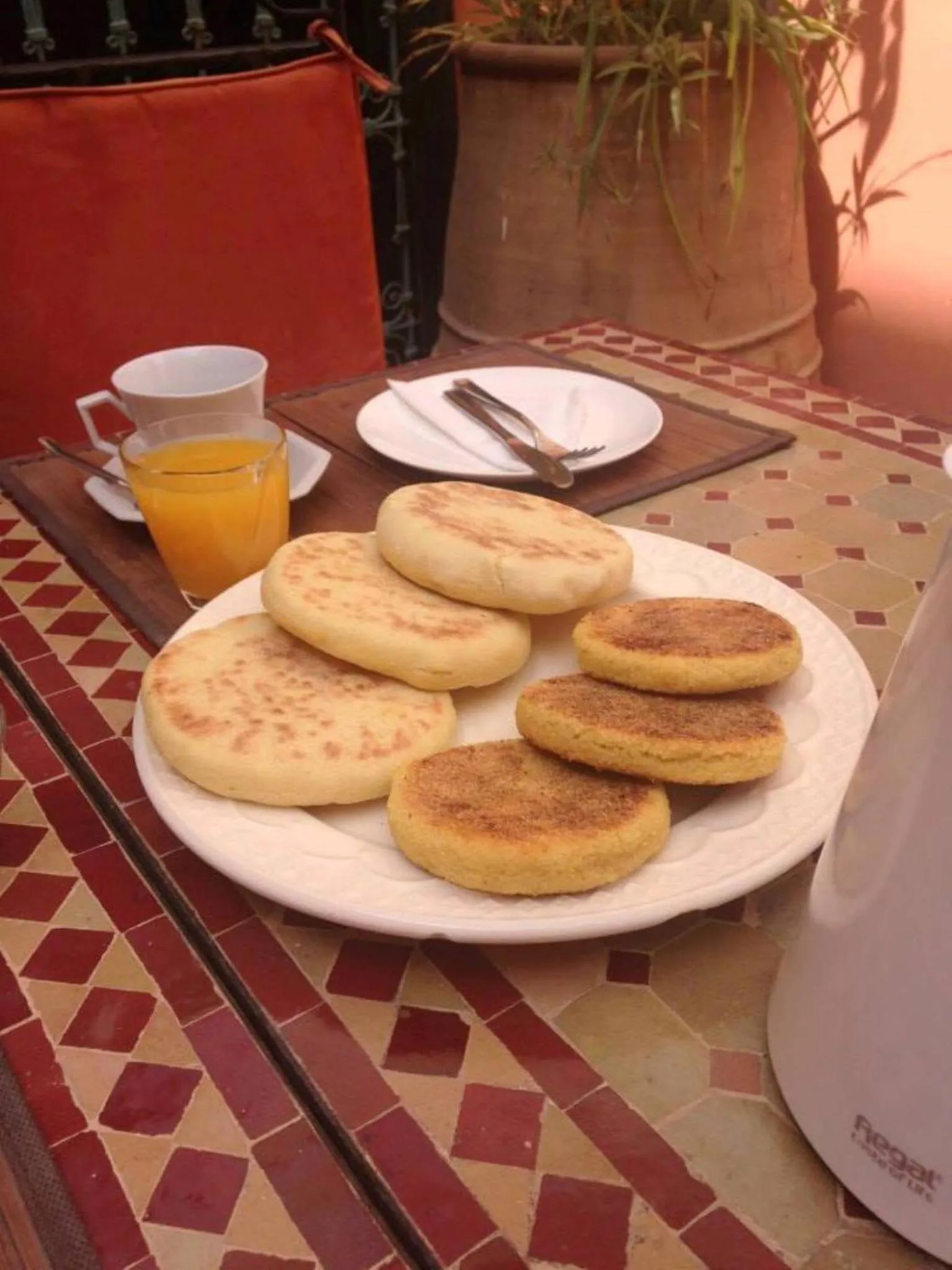 Breakfast in Riad La Perle de Marrakech