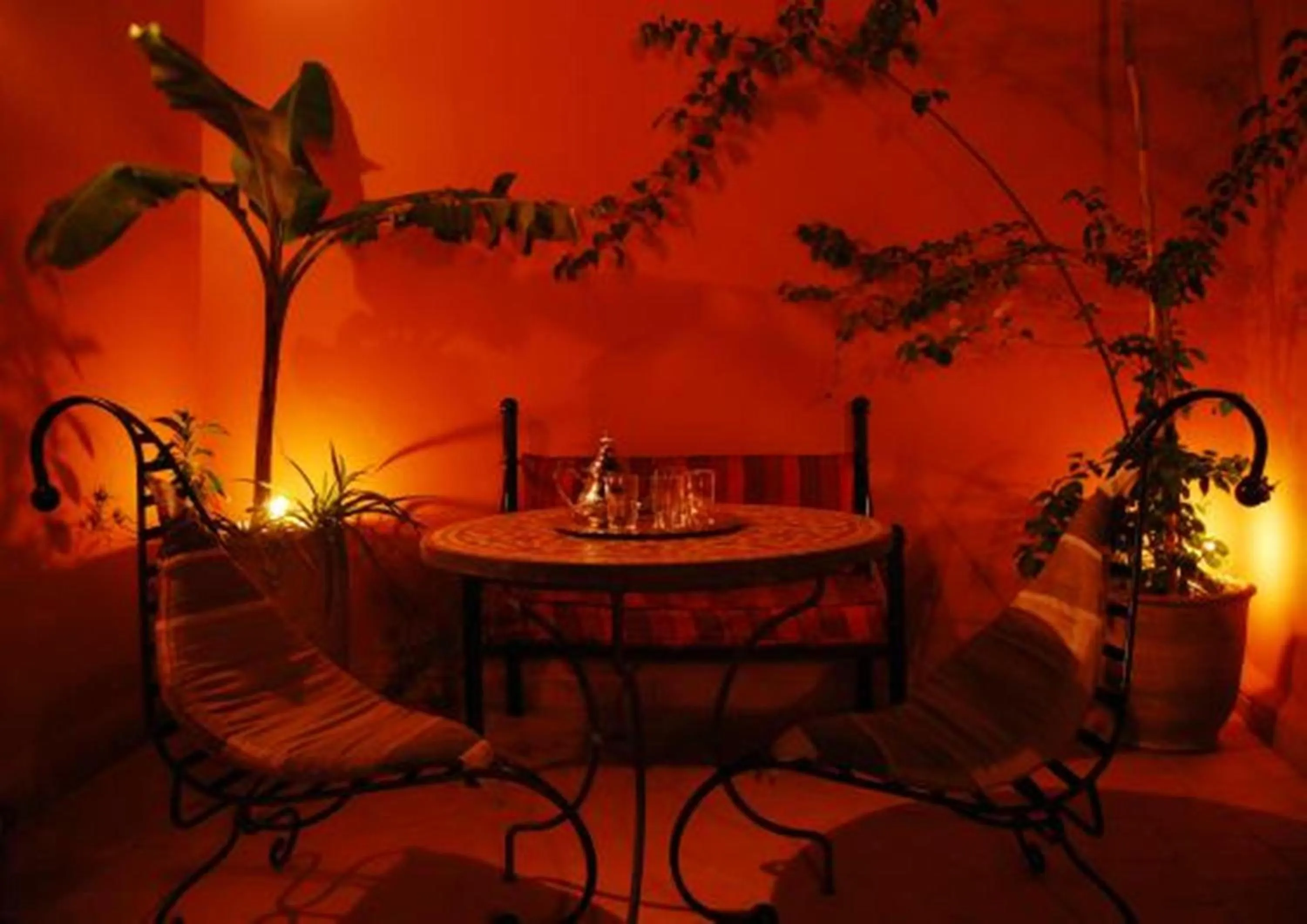 Balcony/Terrace in Riad La Perle de Marrakech