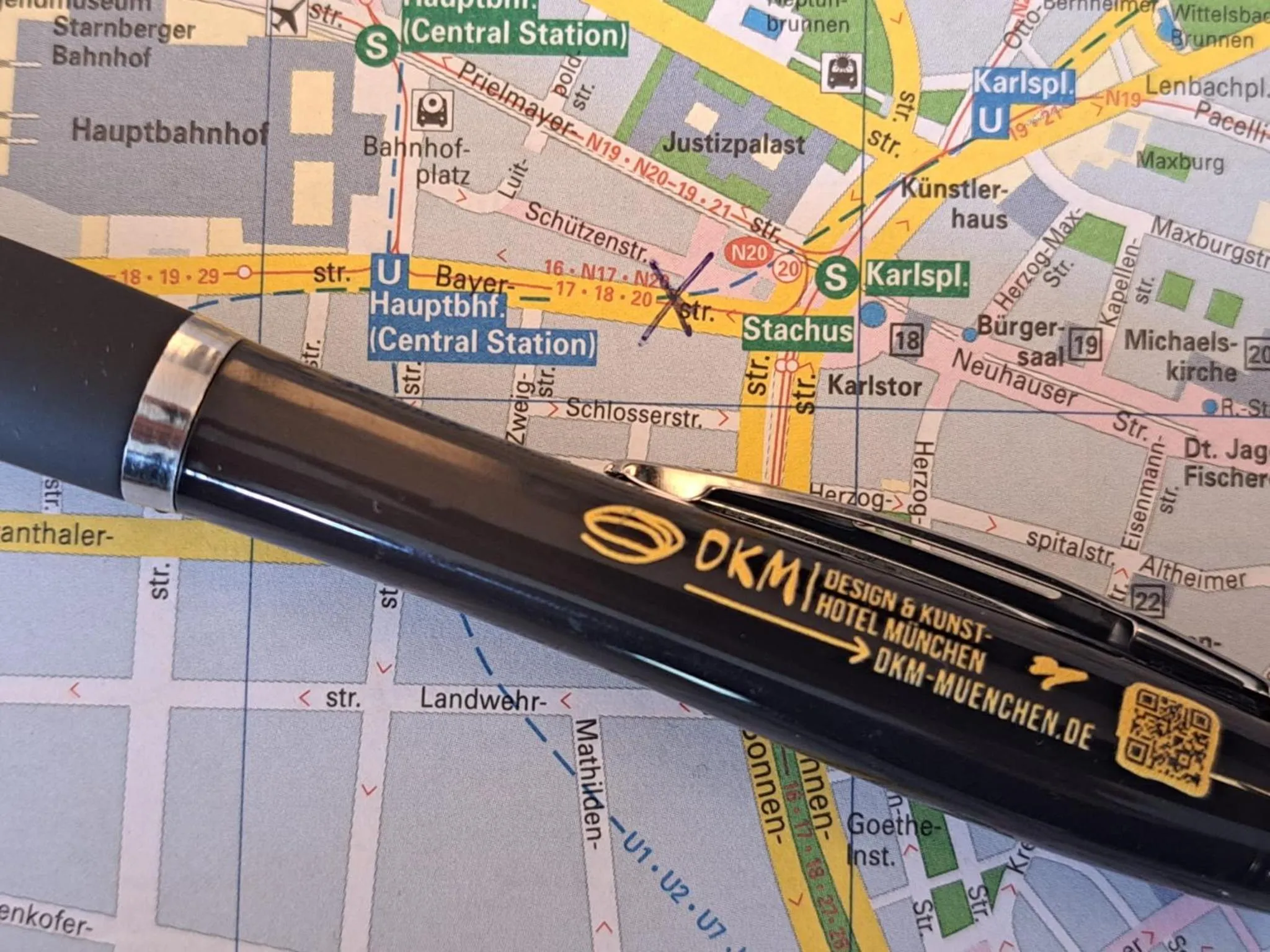 Lobby or reception in Design- und Kunsthotel München