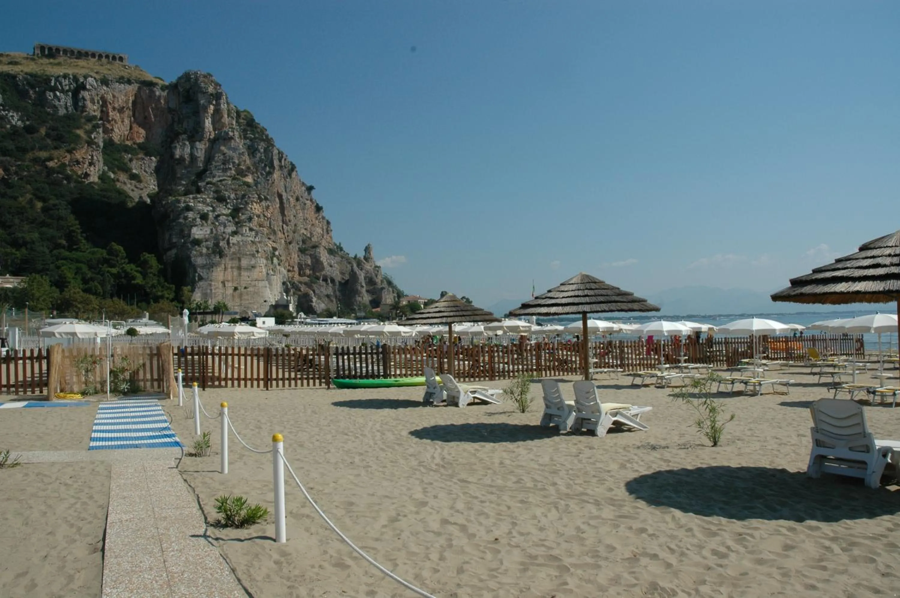 Beach in Grand Hotel Palace
