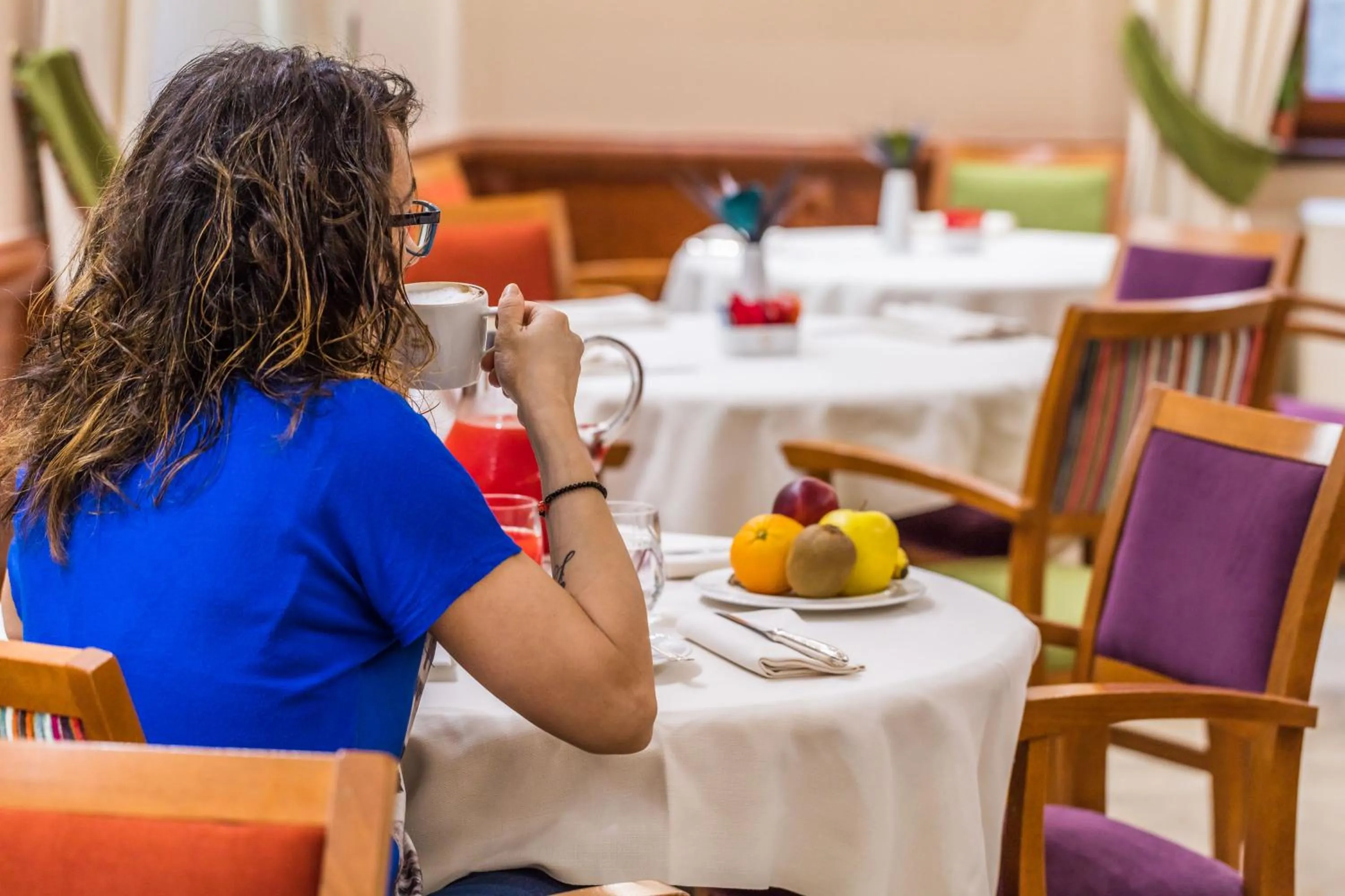 Restaurant/places to eat in Hotel Duomo