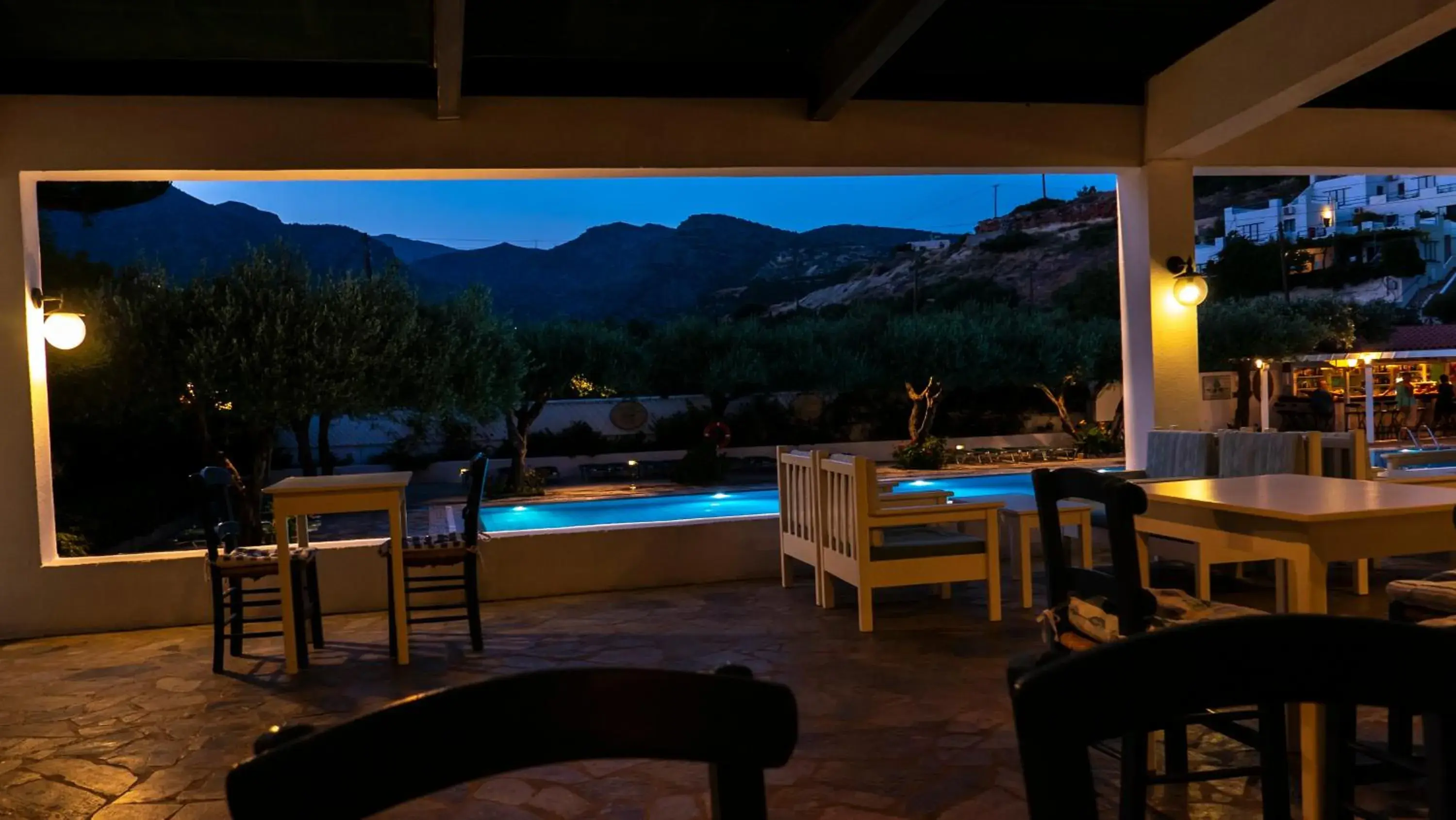 Swimming pool in Villea Village Swimming pool in Villea Village