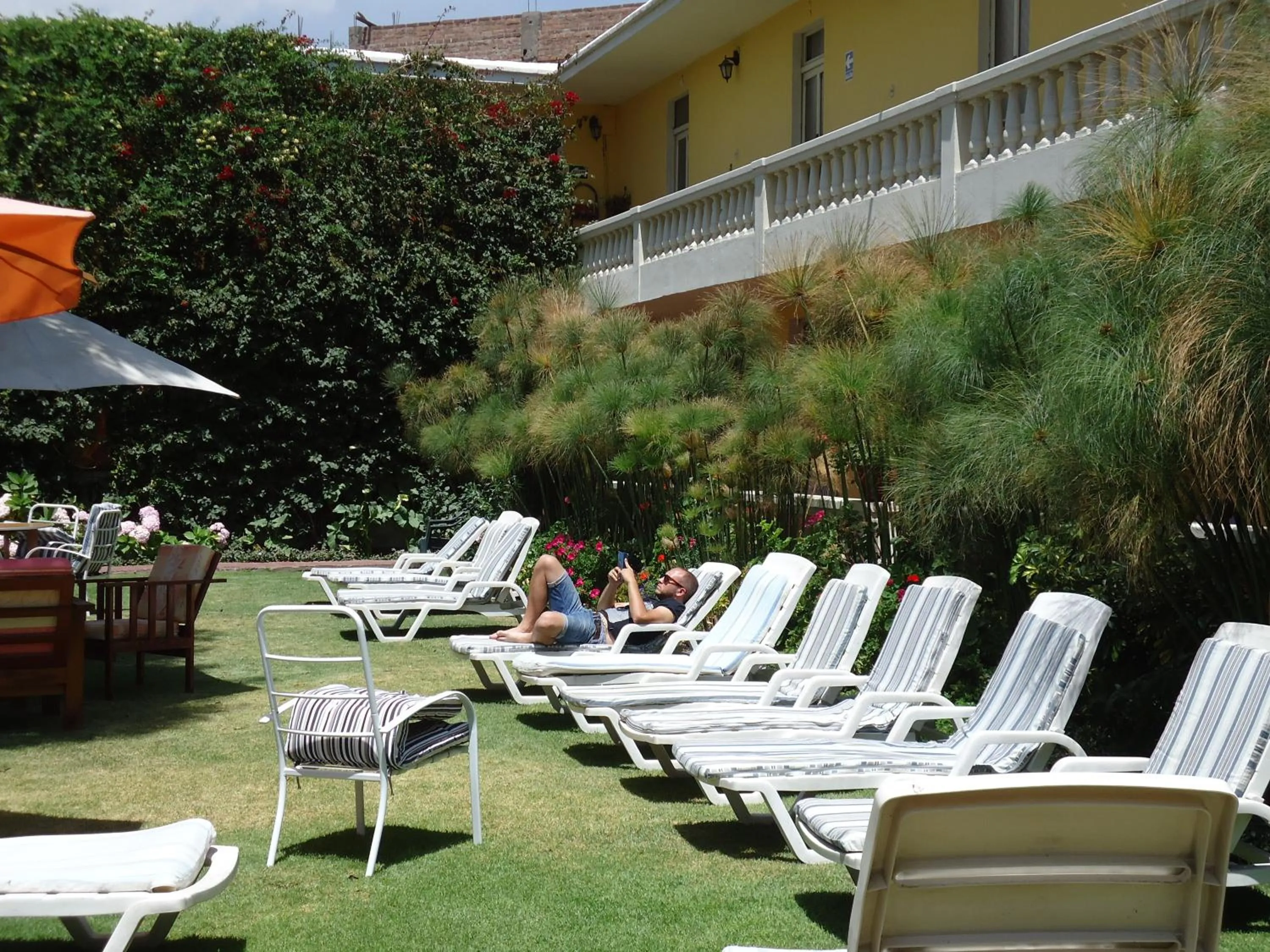 Garden in Casa de Avila