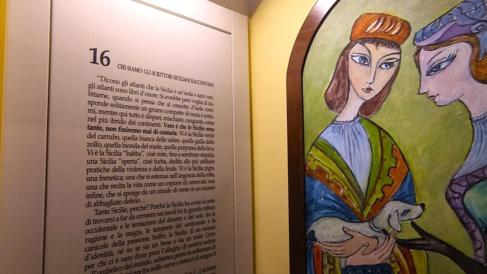 Decorative detail in Hotel Palladio