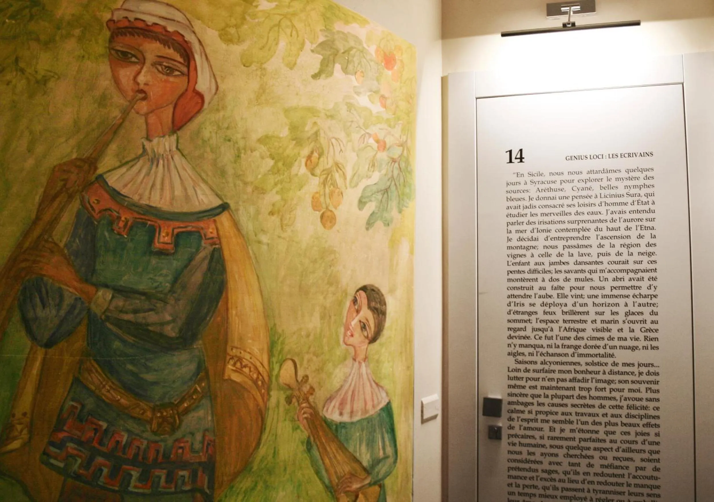 Decorative detail in Hotel Palladio