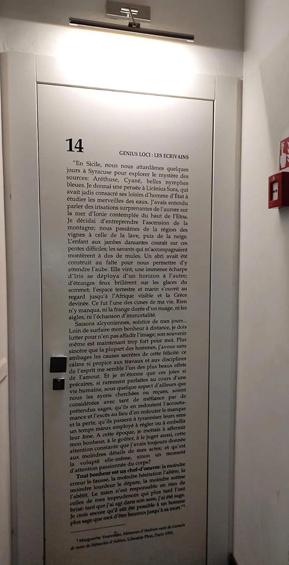 Decorative detail in Hotel Palladio