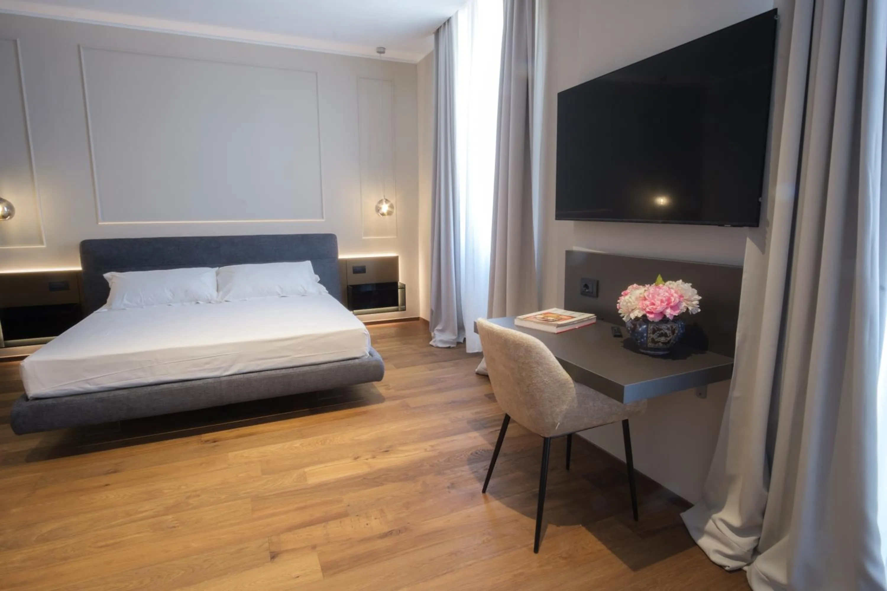 Bed in PALAZZO DANISI ROOMS&SUITES