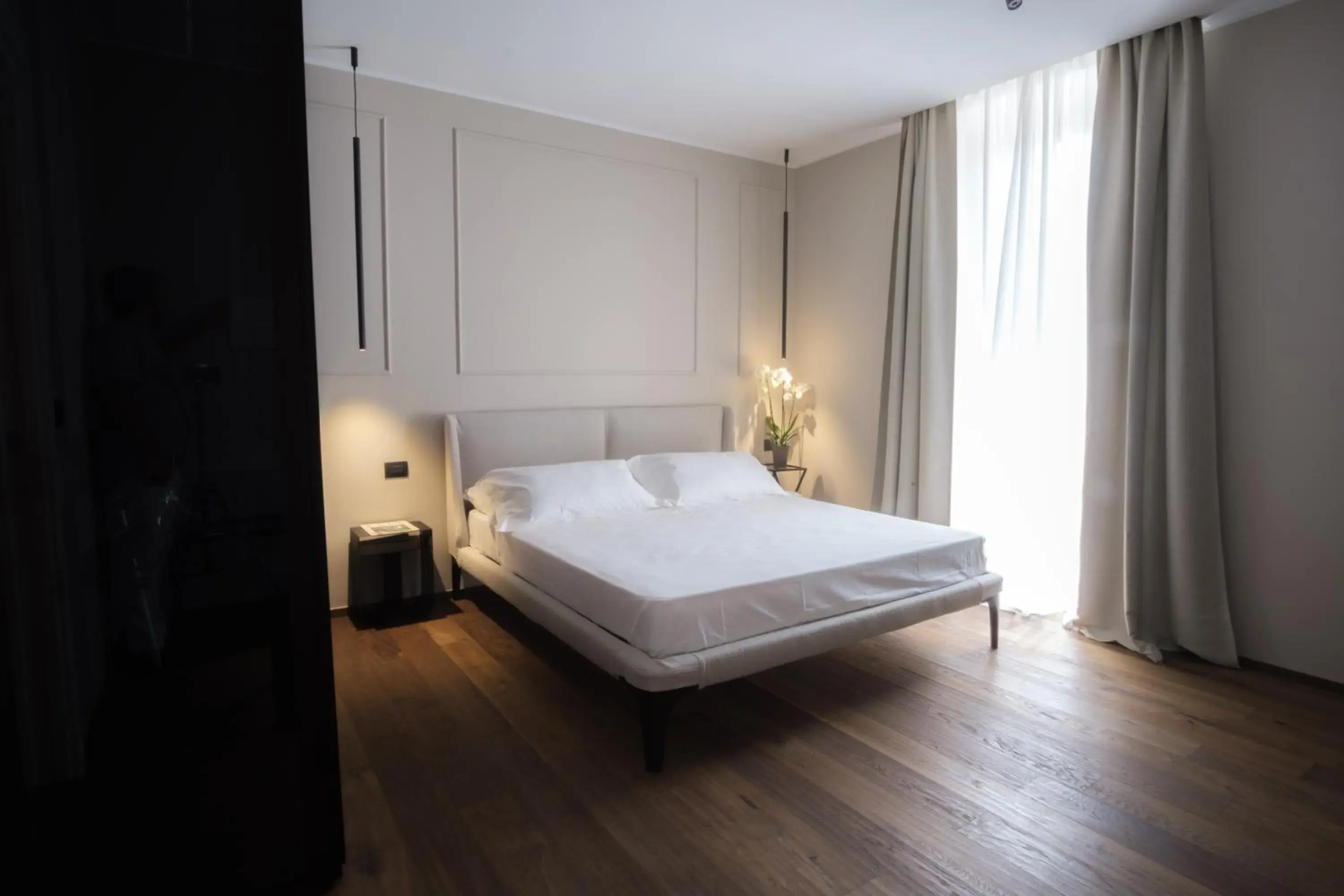 Bed in PALAZZO DANISI ROOMS&SUITES Bed in PALAZZO DANISI ROOMS&SUITES