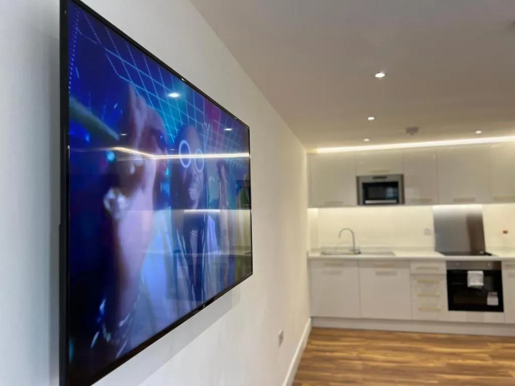 Living room in Manhattan Luxury Suites