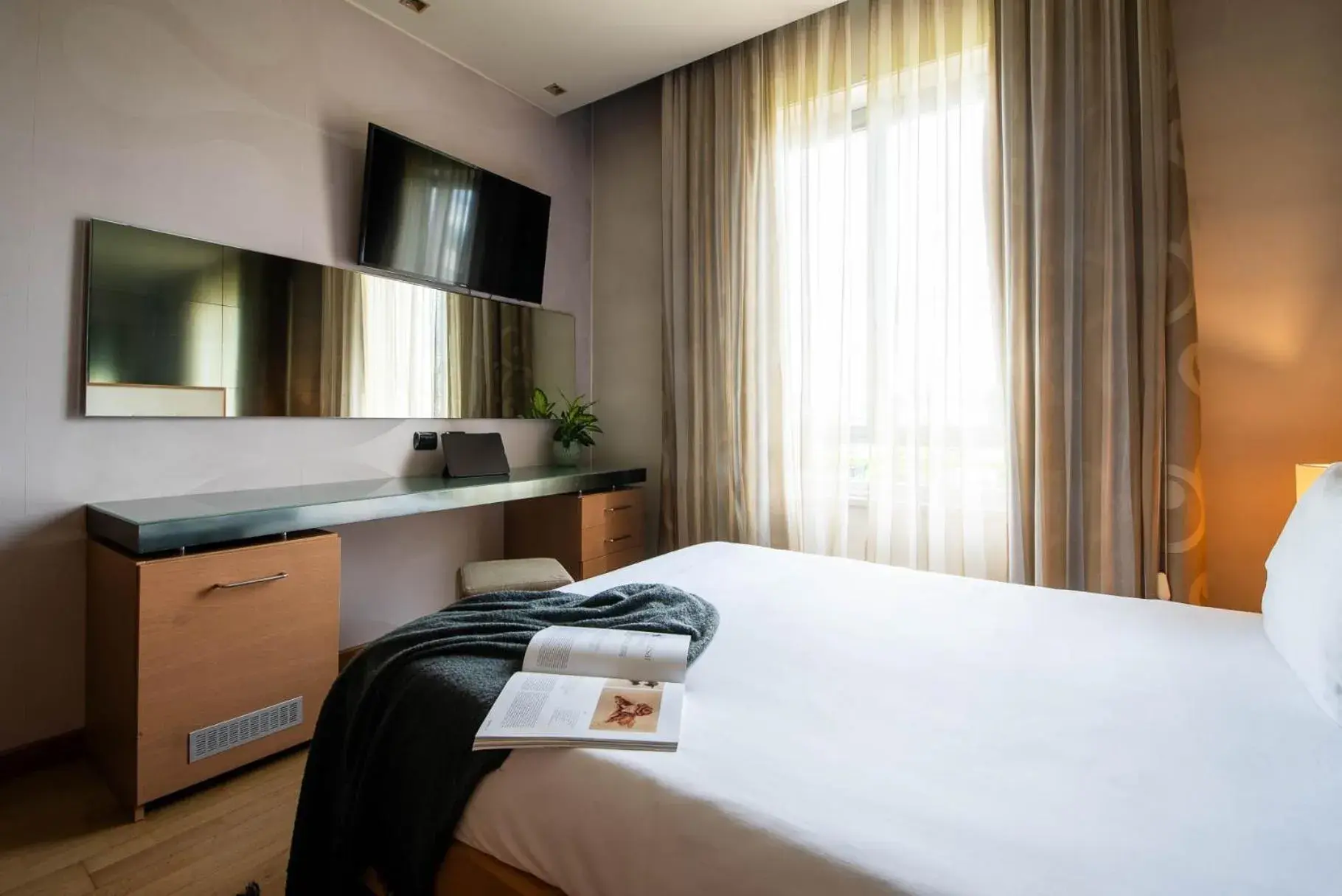 Bed in Axolute Comfort Hotel Como Cantù Bed in Axolute Comfort Hotel Como Cantù